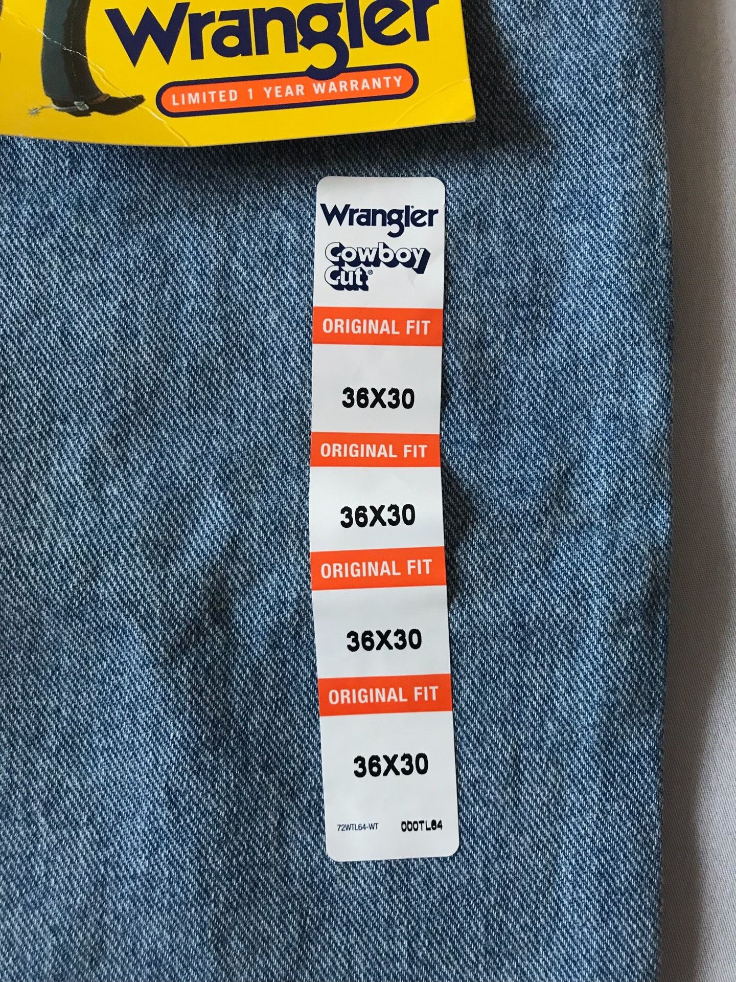 Wrangler Wrangler 13MWZ Jeans W36L30 Size US 36 / EU 52 - 7 Thumbnail