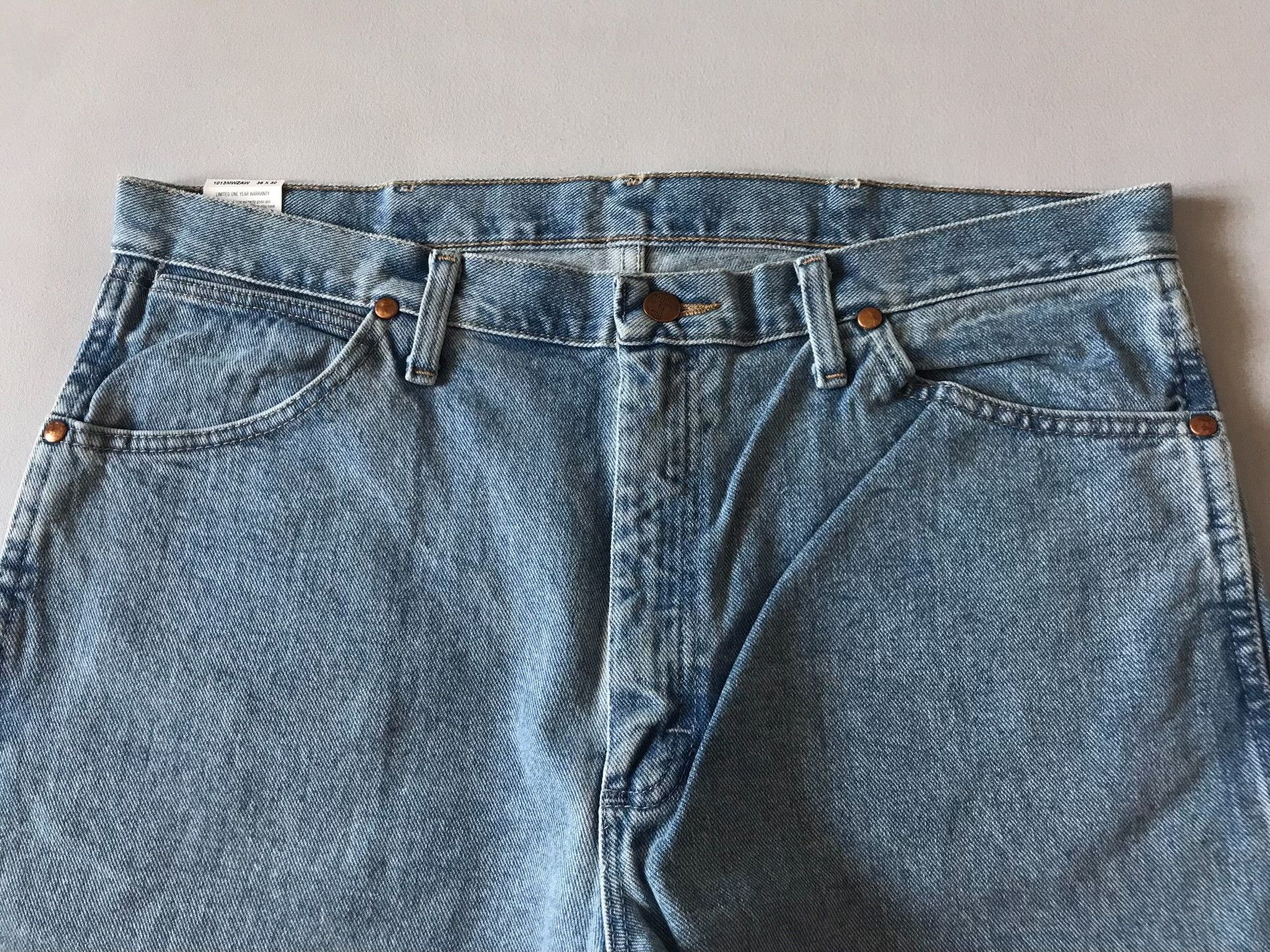 Wrangler Wrangler 13MWZ Jeans W36L30 Size US 36 / EU 52 - 4 Thumbnail
