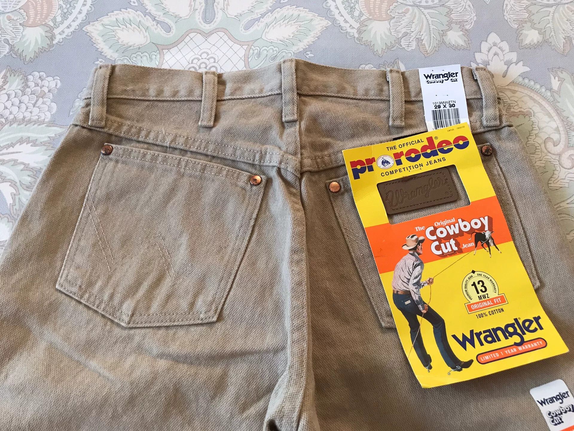 Wrangler Wrangler 13MWZTN Jeans W29L30 Size US 29 - 5 Thumbnail