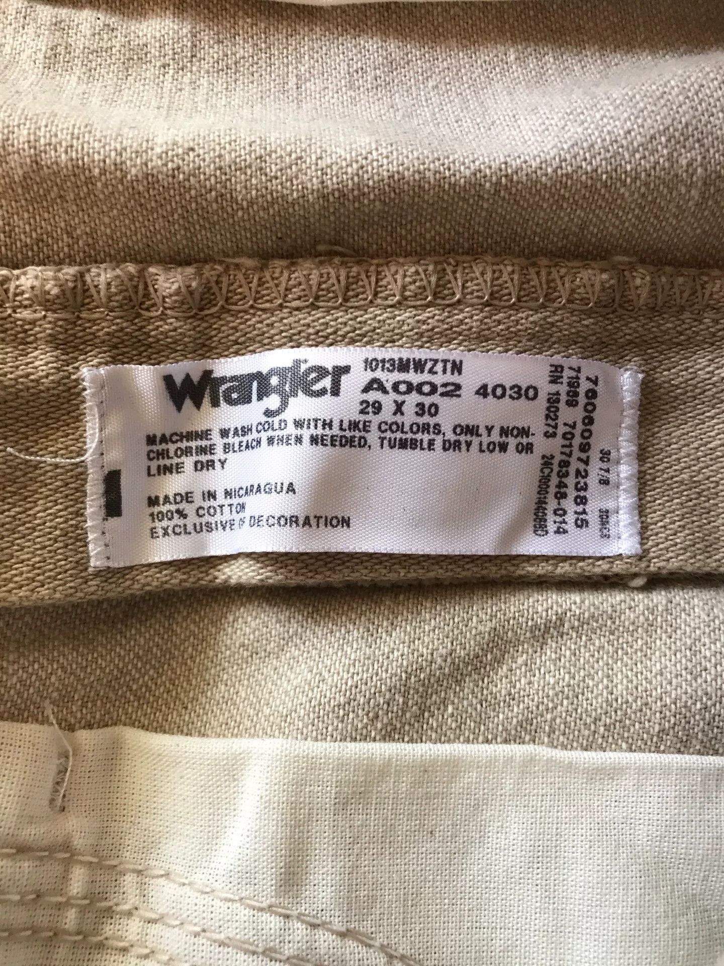Wrangler Wrangler 13MWZTN Jeans W29L30 Size US 29 - 9 Thumbnail