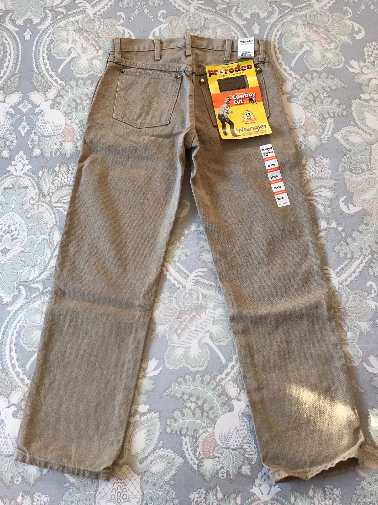 Wrangler Wrangler 13MWZTN Jeans W29L30 Size US 29 - 3 Thumbnail