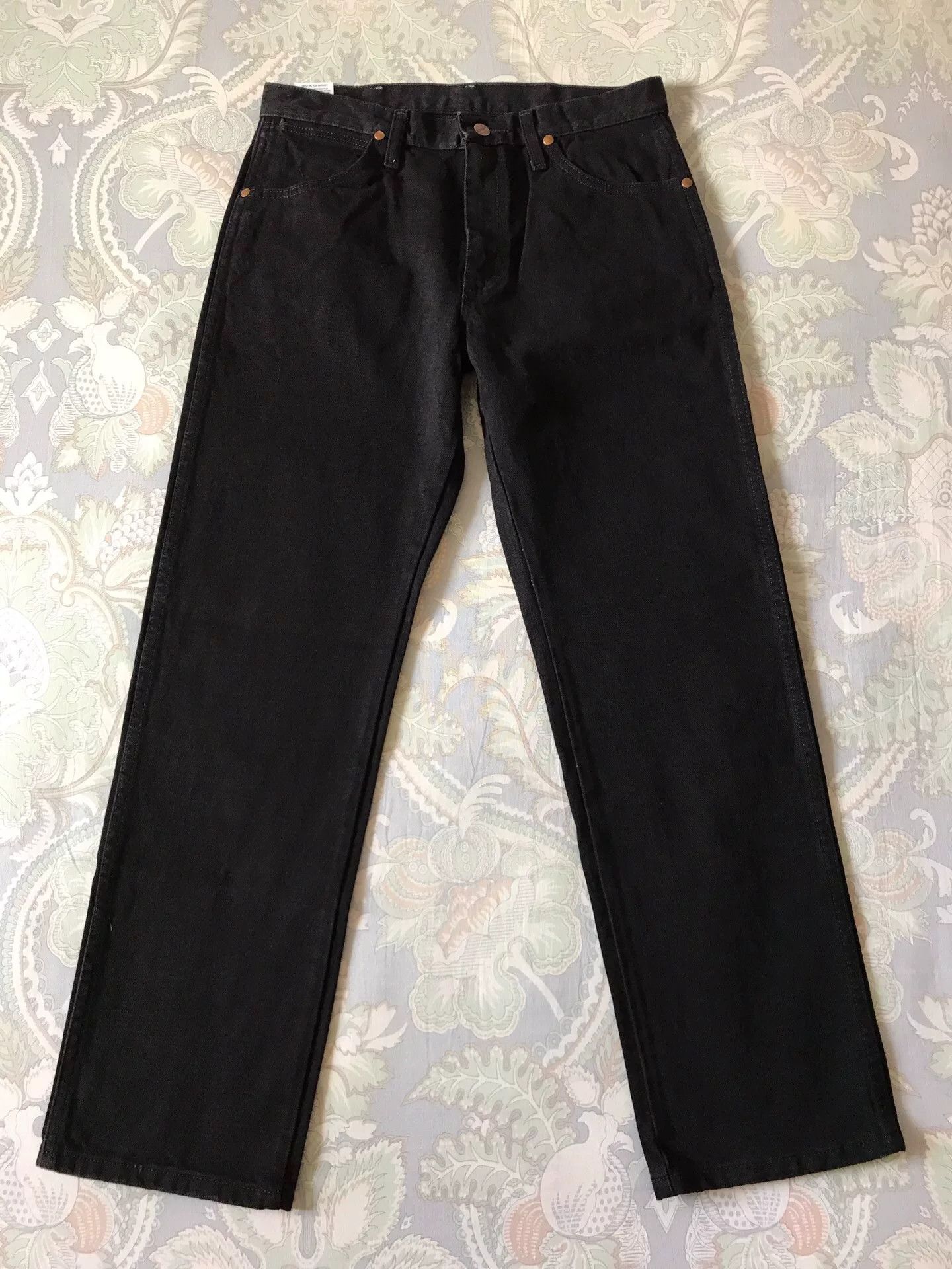 Wrangler Wrangler 13MWZ Black Jeans W30L30 Size US 30 / EU 46 - 2 Thumbnail