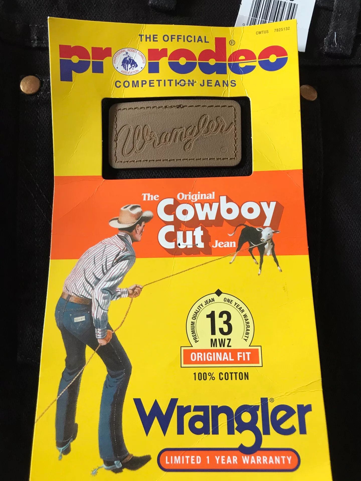 Wrangler Wrangler 13MWZ Black Jeans W30L30 Size US 30 / EU 46 - 6 Thumbnail