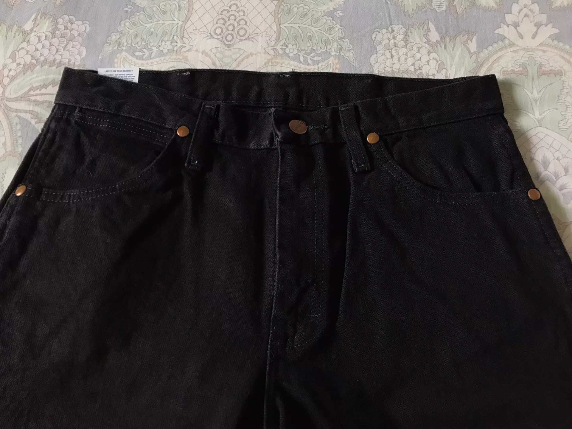 Wrangler Wrangler 13MWZ Black Jeans W30L30 Size US 30 / EU 46 - 4 Thumbnail