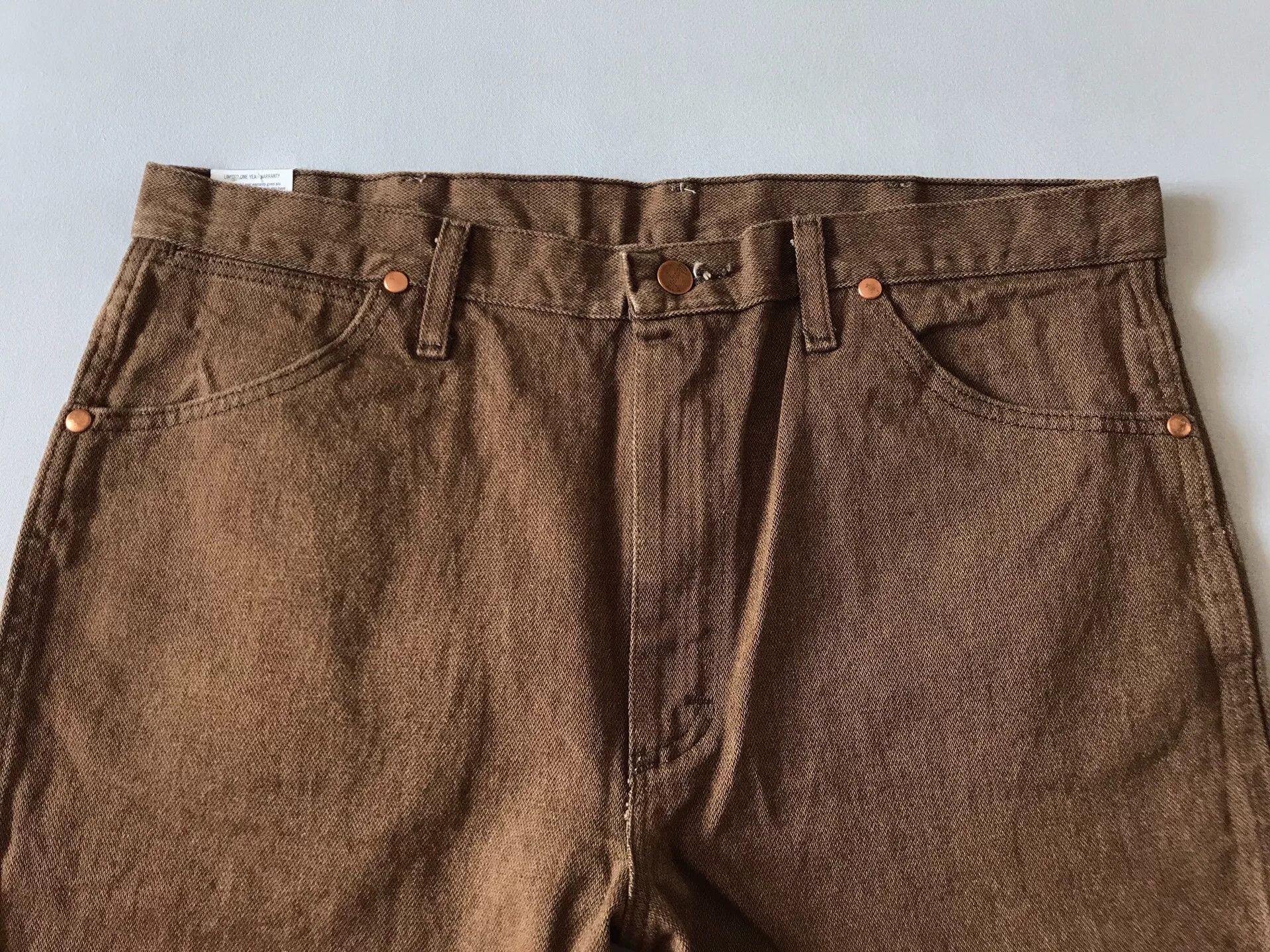 Wrangler Wrangler 936BKW Brown Jeans W36L30 Size US 36 / EU 52 - 4 Thumbnail