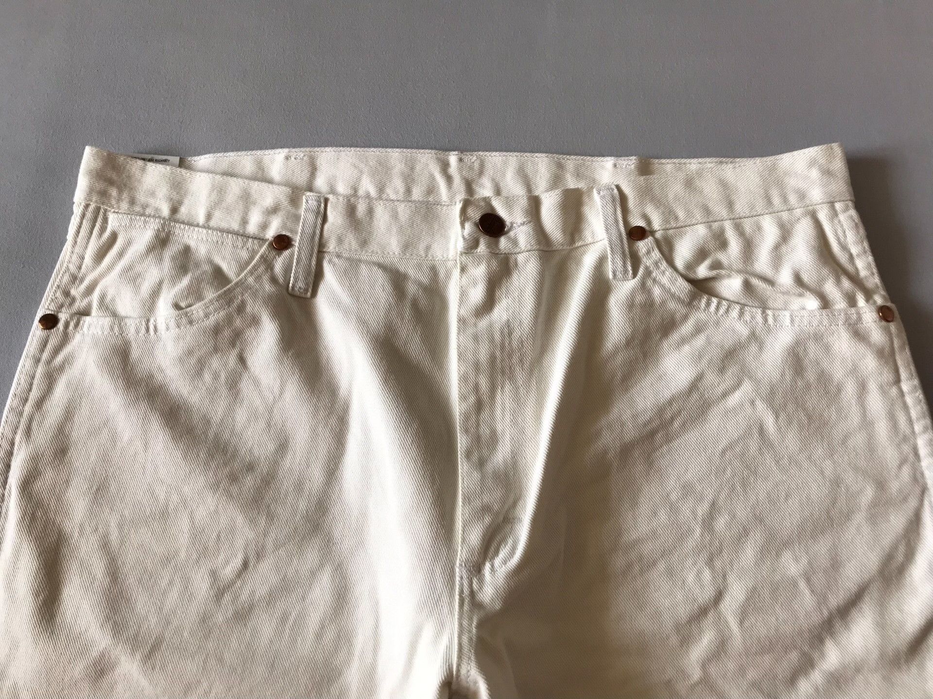 Wrangler Wrangler 13MWZ White Jeans W36L30 Size US 36 / EU 52 - 4 Thumbnail