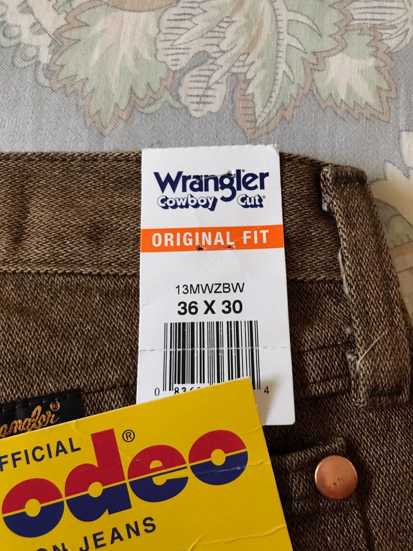 Wrangler Wrangler 13MWZ Brown Jeans W36L30 Size US 36 / EU 52 - 8 Thumbnail