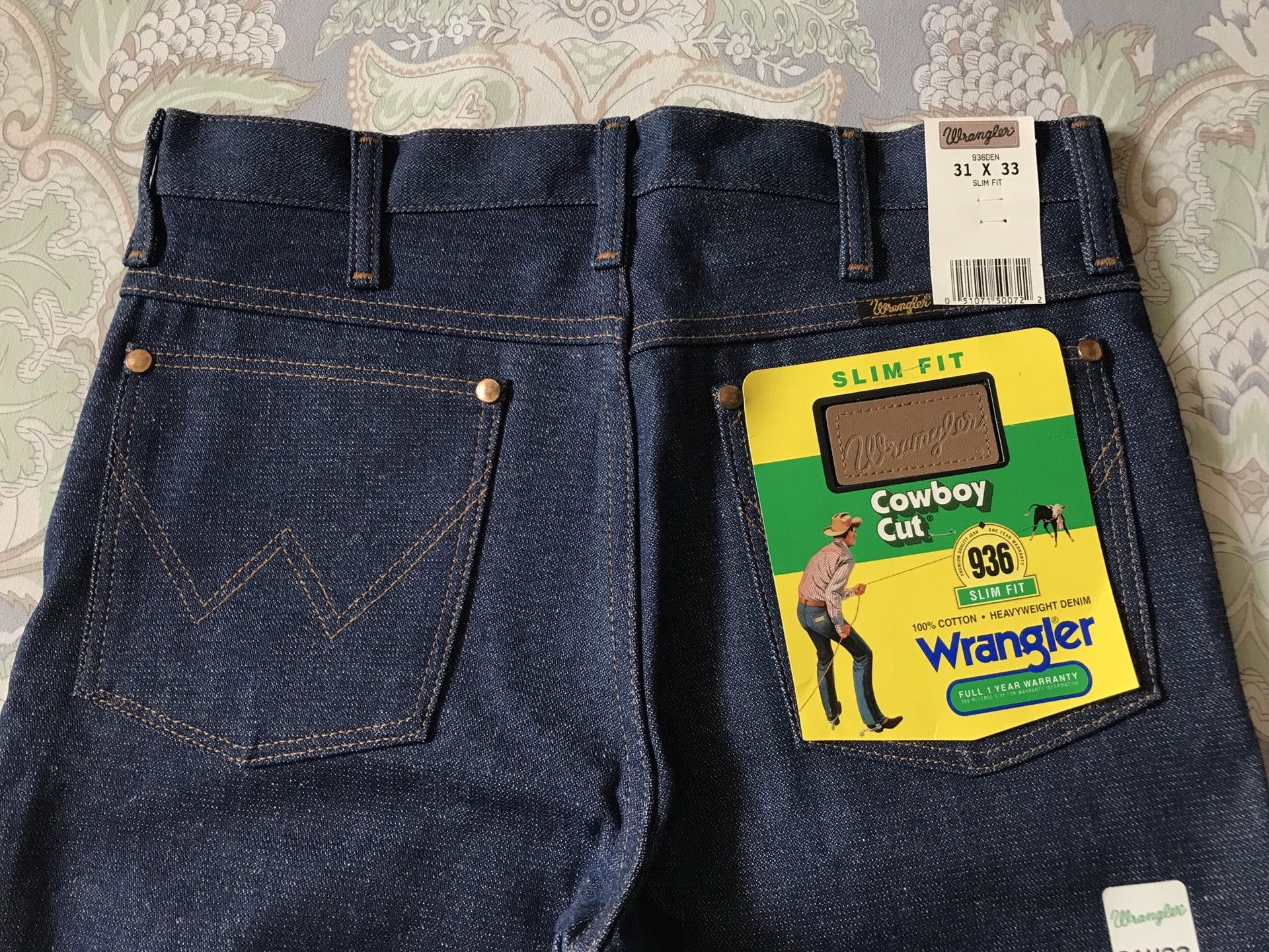 Wrangler 90s Wrangler 936DEN Jeans W31L33 Size US 31 - 5 Thumbnail