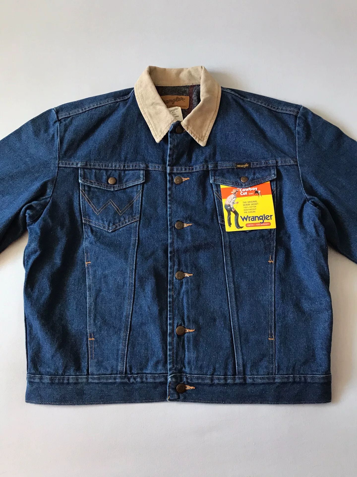 Wrangler Wrangler Western Denim Jacket Fleece Lined Size US XS / EU 42 / 0 - 4 Thumbnail