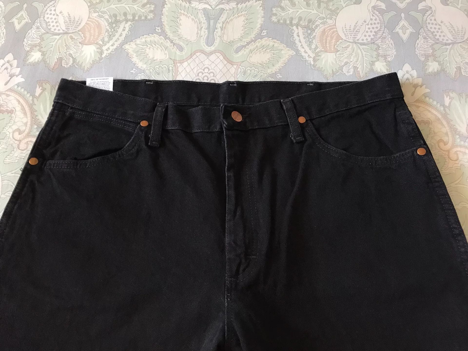 Wrangler Wrangler 13MWZ Black Jeans W36L30 Size US 36 / EU 52 - 4 Thumbnail