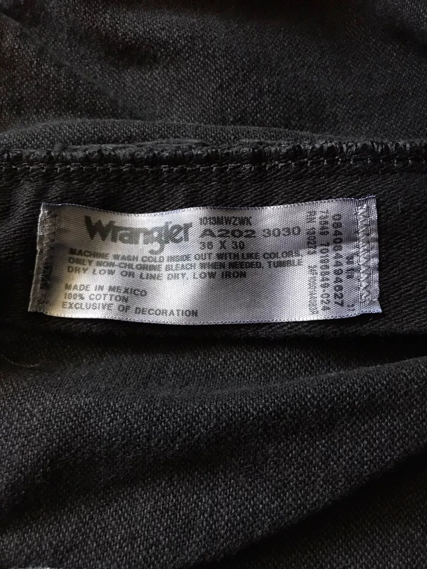Wrangler Wrangler 13MWZ Black Jeans W36L30 Size US 36 / EU 52 - 9 Thumbnail