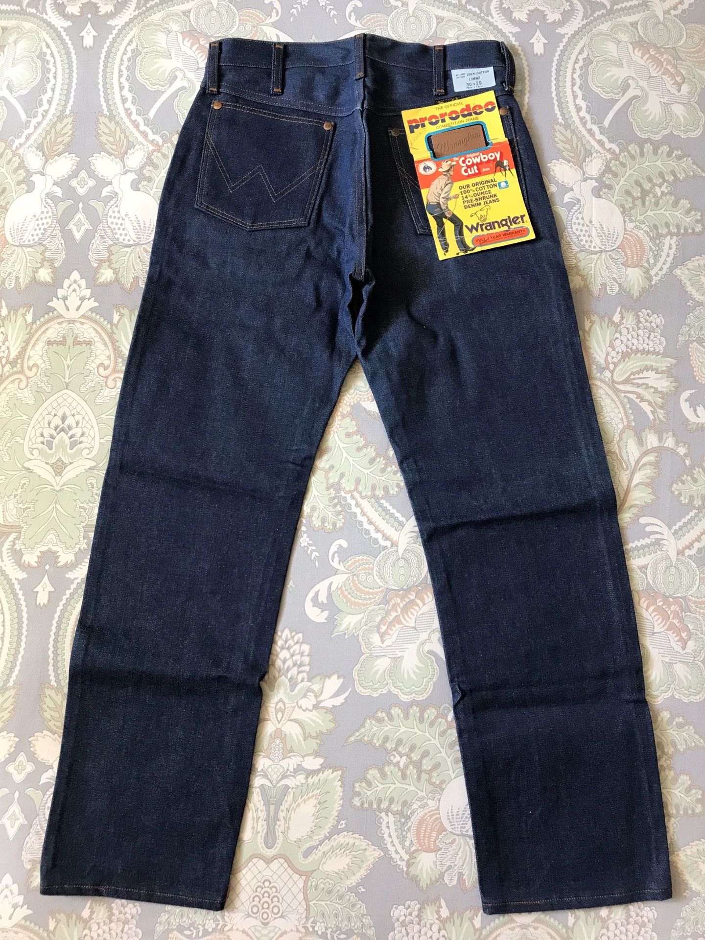 Wrangler 1970s Wrangler 13MWZ Jeans W30L29 Size US 30 / EU 46 - 3 Thumbnail