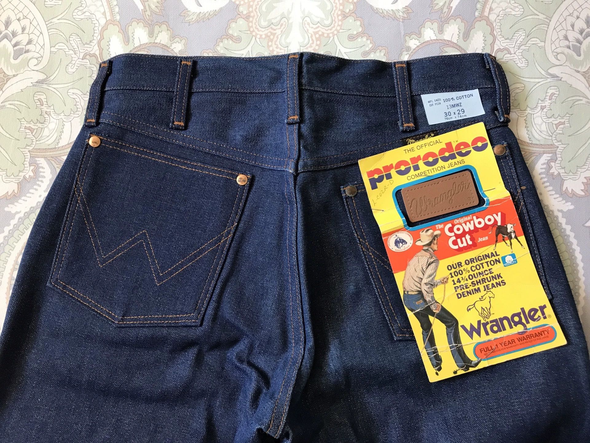 Wrangler 1970s Wrangler 13MWZ Jeans W30L29 Size US 30 / EU 46 - 5 Thumbnail