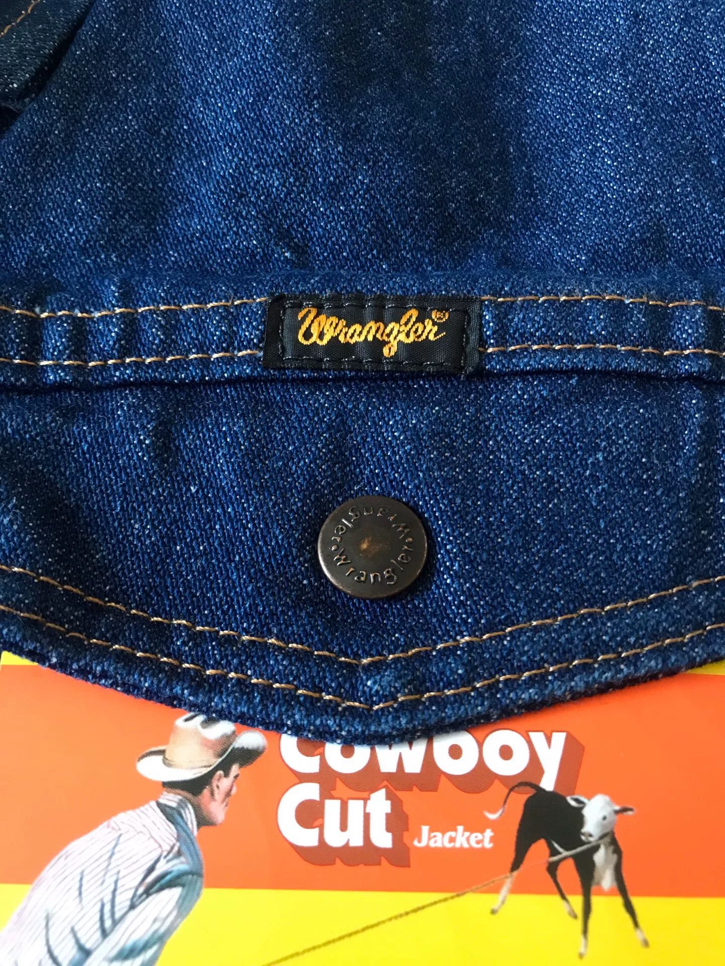 Wrangler Wrangler 74145PW Western Denim Jacket Size US S / EU 44-46 / 1 - 6 Thumbnail