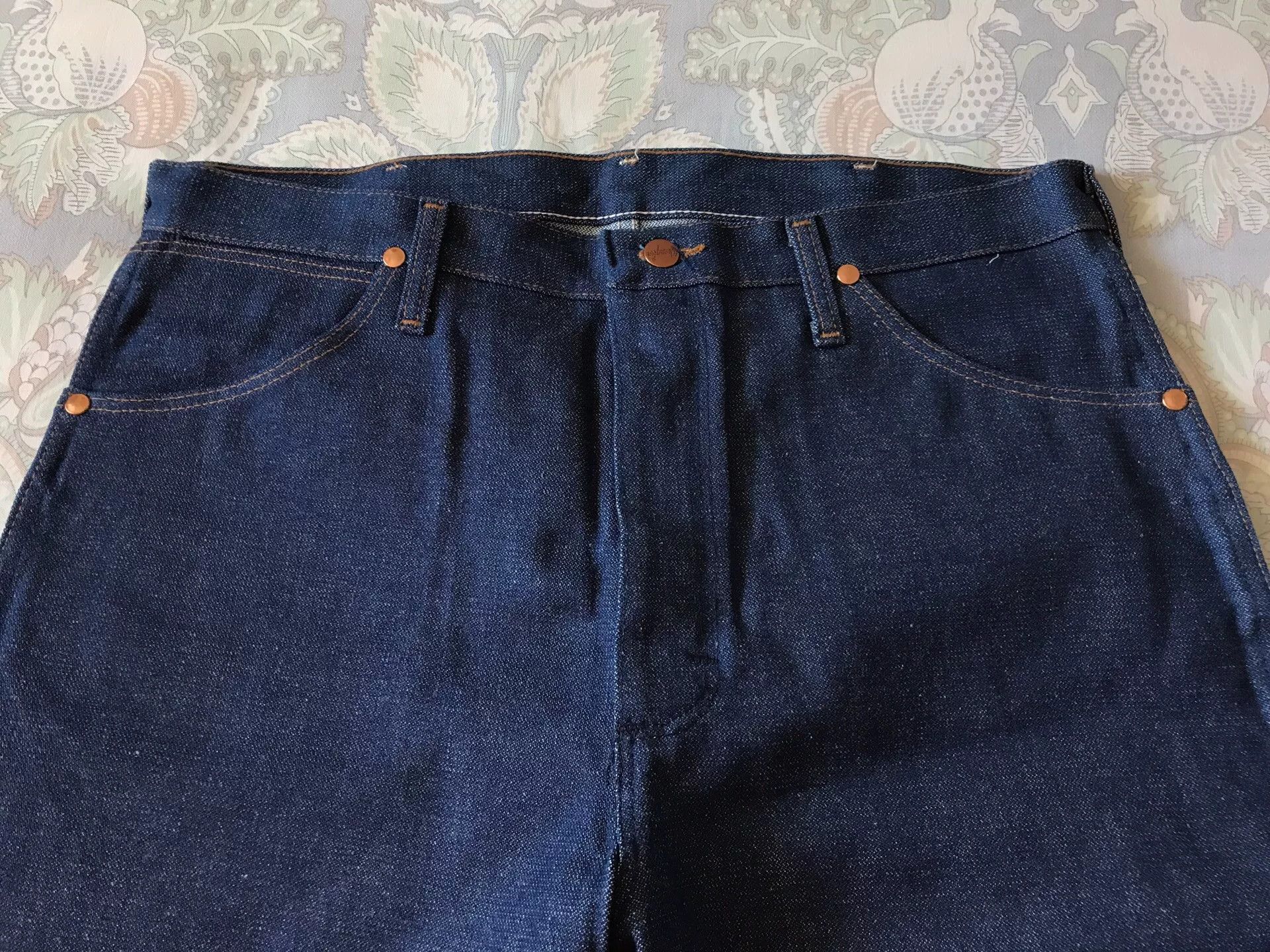 Wrangler Wrangler 13MWZ W36L30 Raw Denim Jeans Size US 36 / EU 52 - 4 Thumbnail