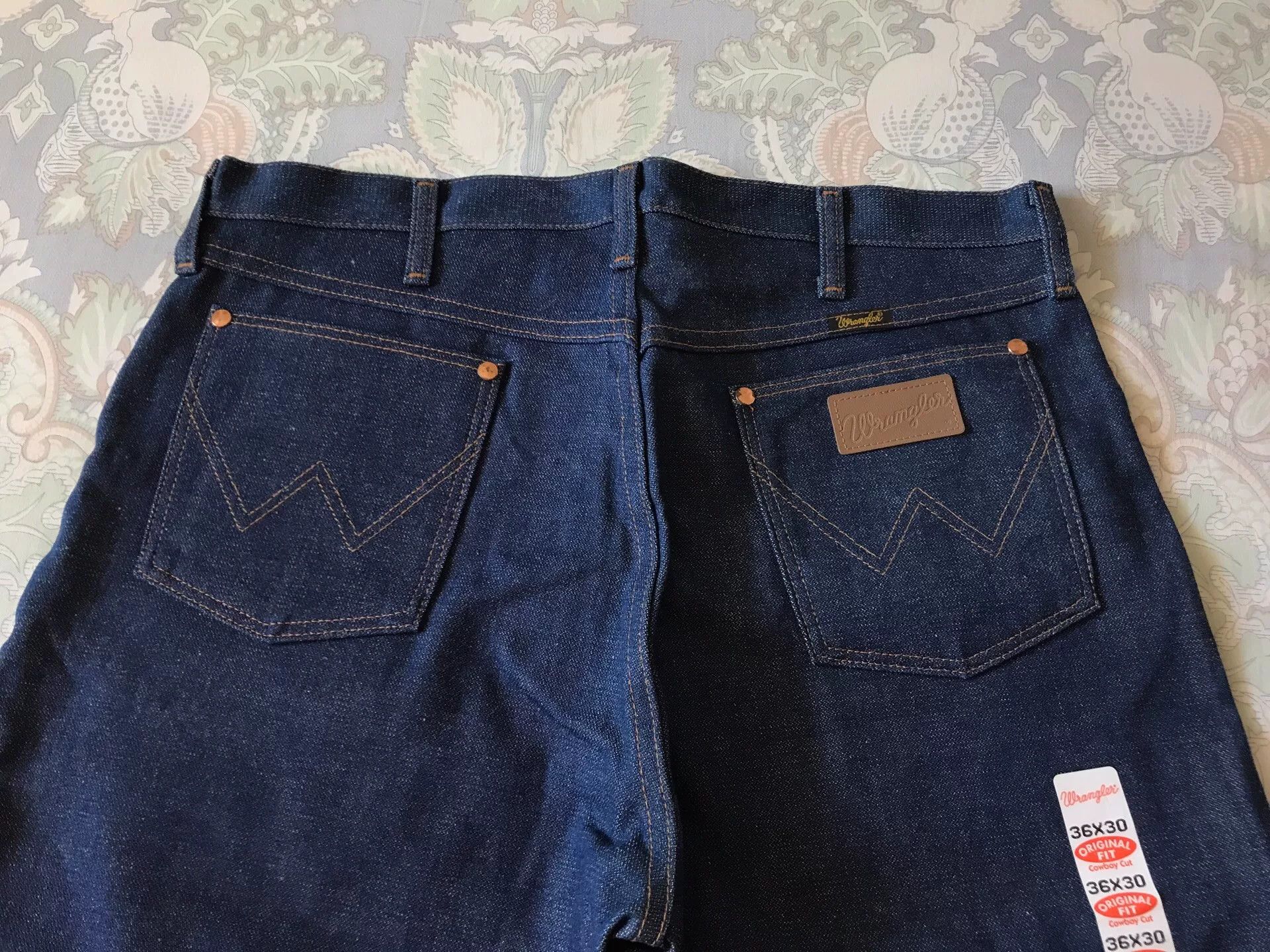 Wrangler Wrangler 13MWZ W36L30 Raw Denim Jeans Size US 36 / EU 52 - 5 Thumbnail