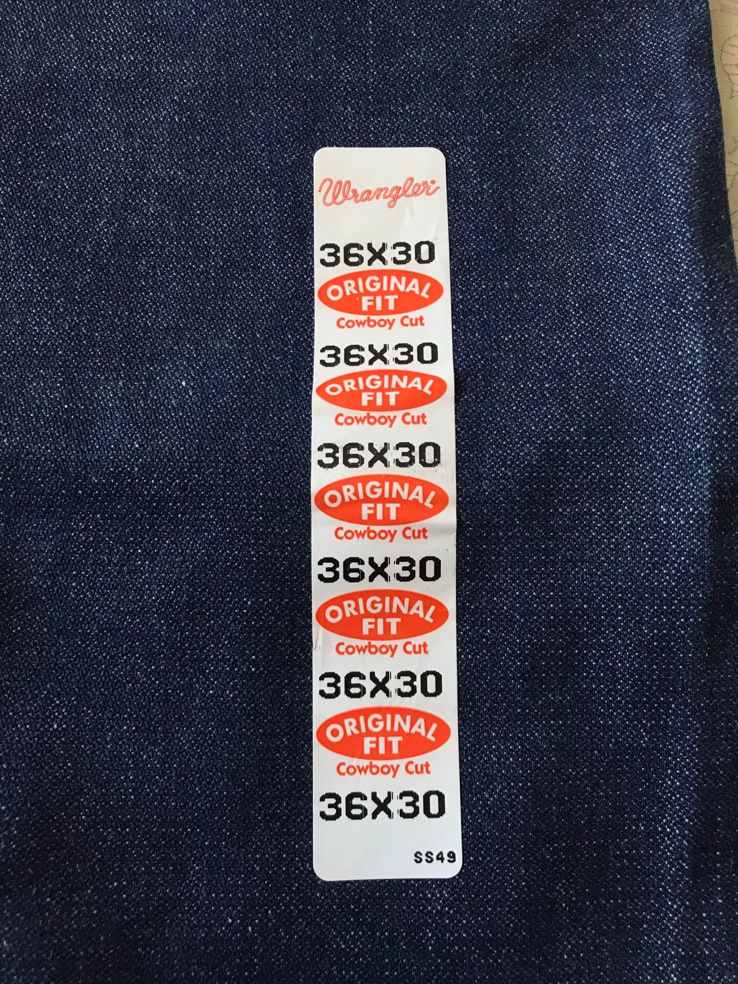 Wrangler Wrangler 13MWZ W36L30 Raw Denim Jeans Size US 36 / EU 52 - 7 Thumbnail