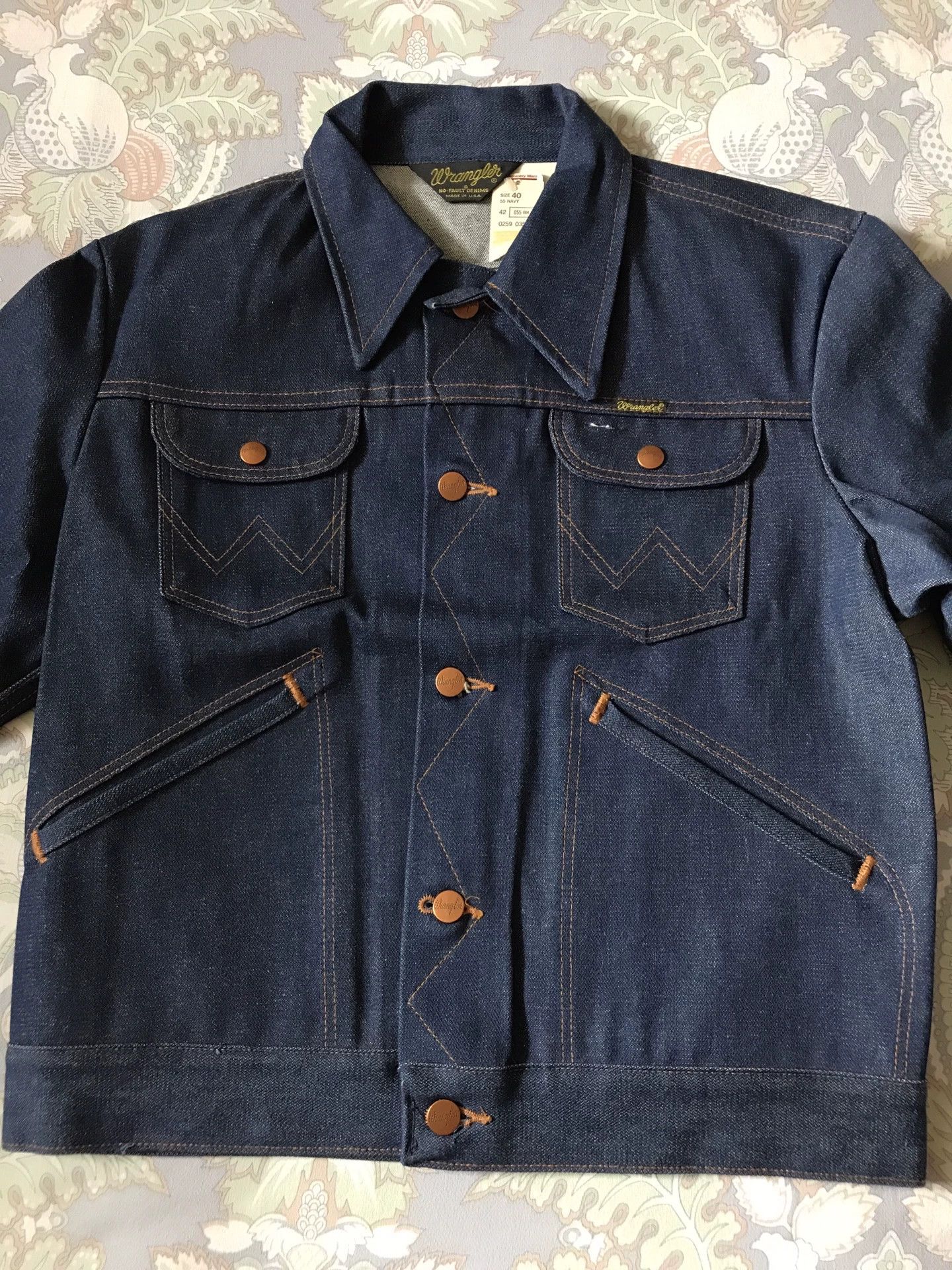 Wrangler 1980s Wrangler American Denim Jacket Size US XXS / EU 40 - 3 Thumbnail