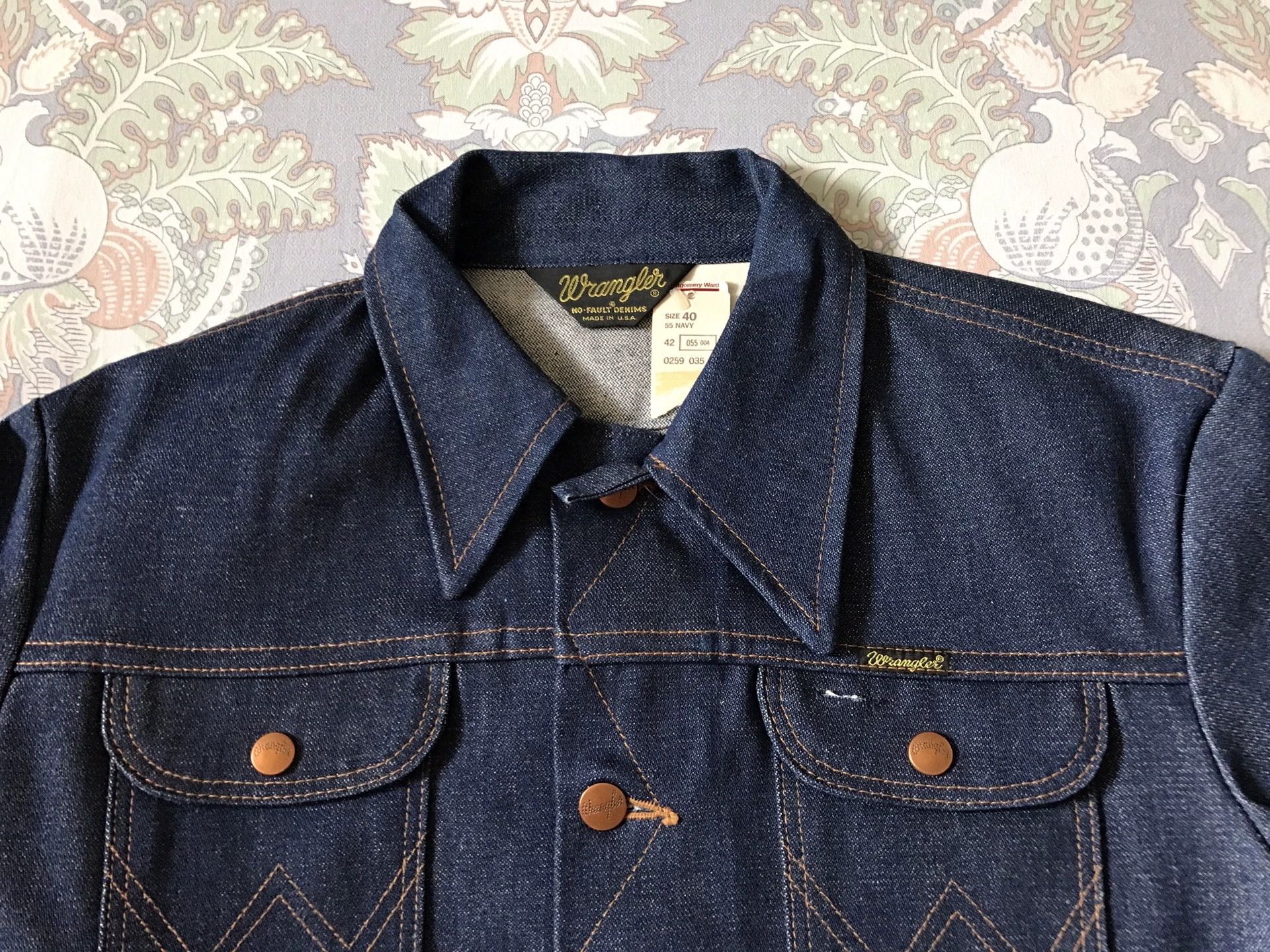Wrangler 1980s Wrangler American Denim Jacket Size US XXS / EU 40 - 4 Thumbnail