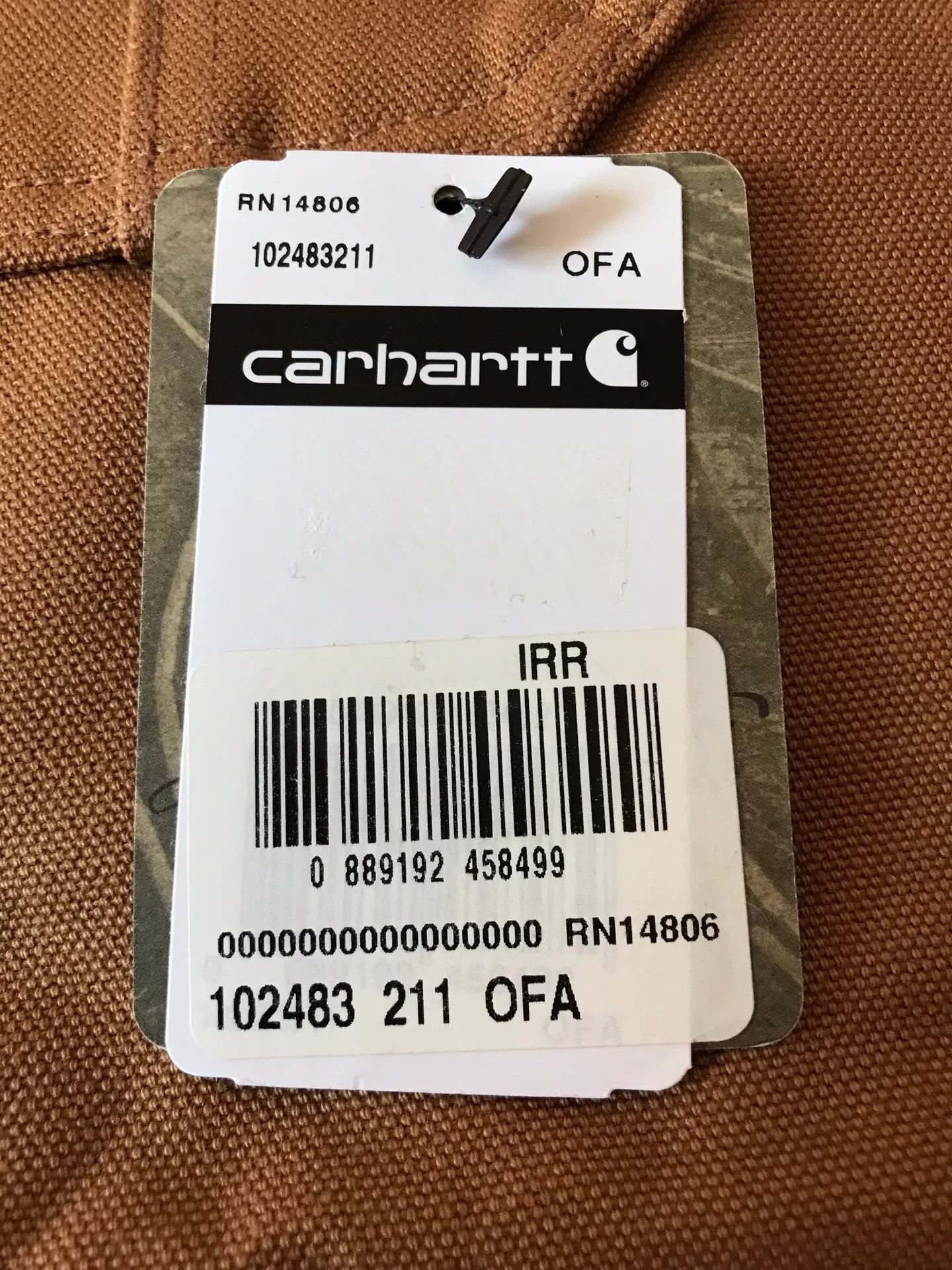 Carhartt Carhartt 102483 Canvas Apron Size ONE SIZE - 8 Thumbnail