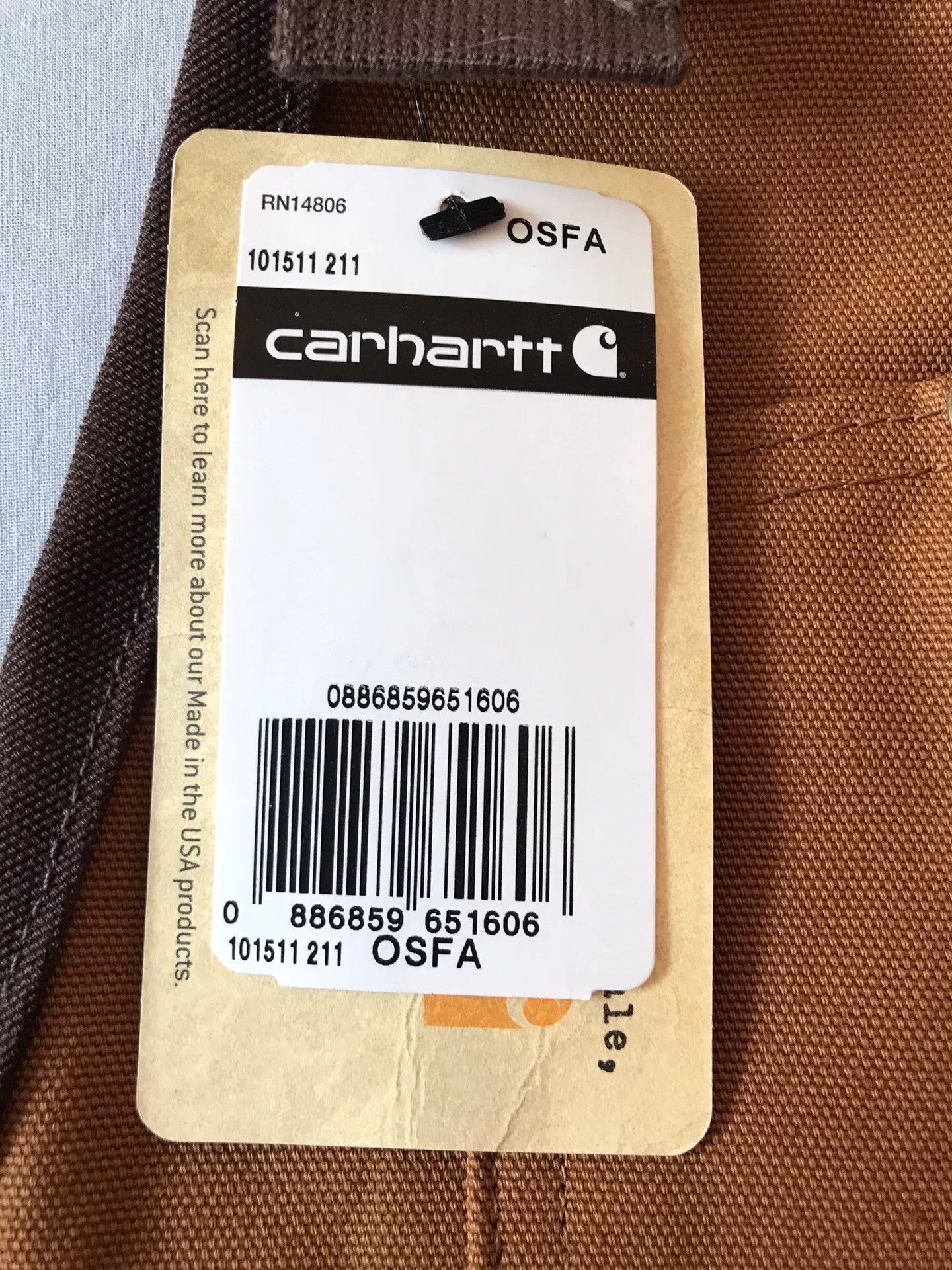 Carhartt Carhartt 101511 Canvas Apron Size ONE SIZE - 8 Thumbnail