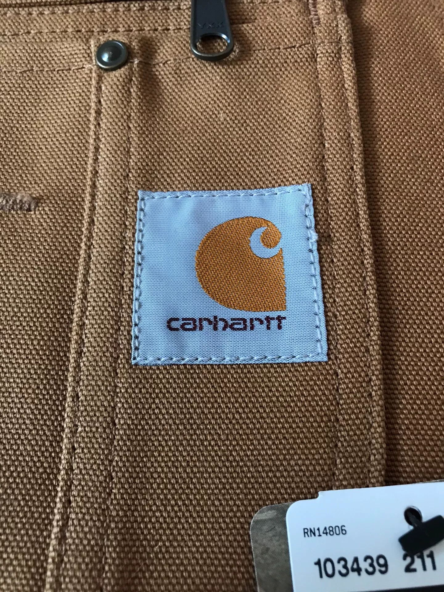 Carhartt Carhartt 103439 Classic Brown Apron Size ONE SIZE - 6 Thumbnail