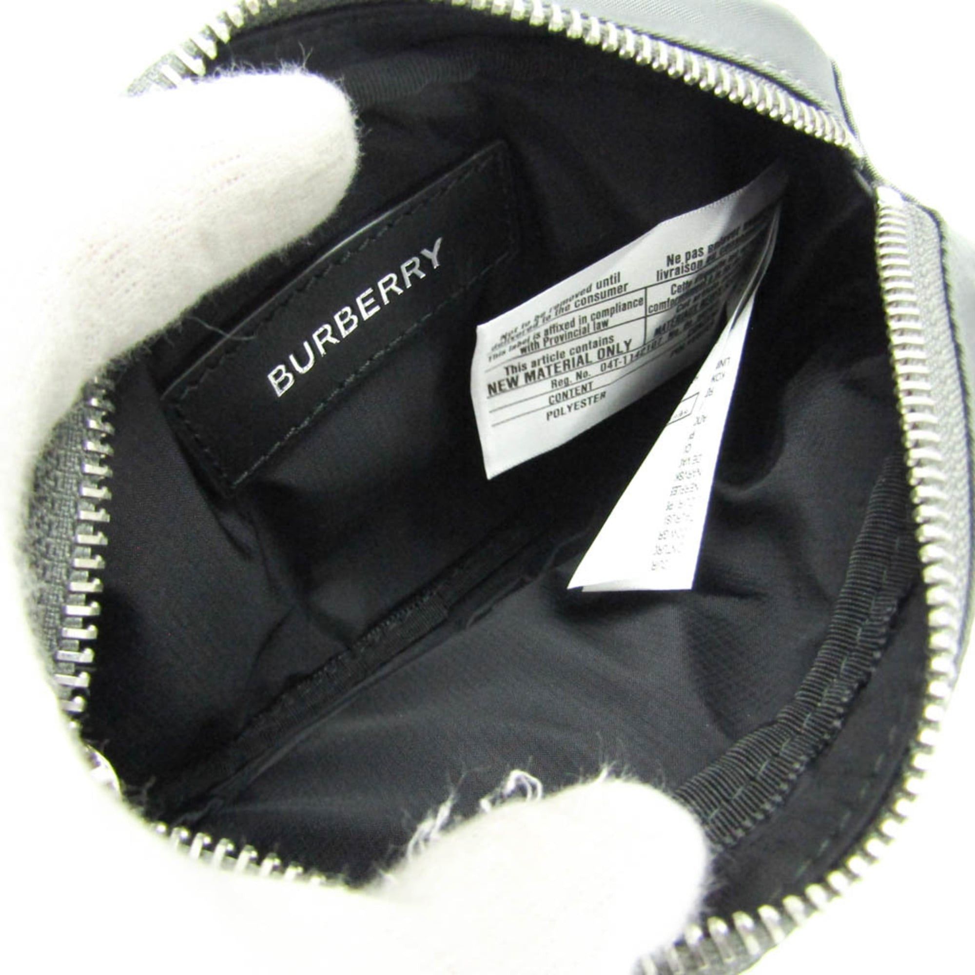 Burberry Burberry Canon 8052888 Men,Women Nylon Fanny Pack,Sling Bag Gray Size ONE SIZE - 3 Thumbnail