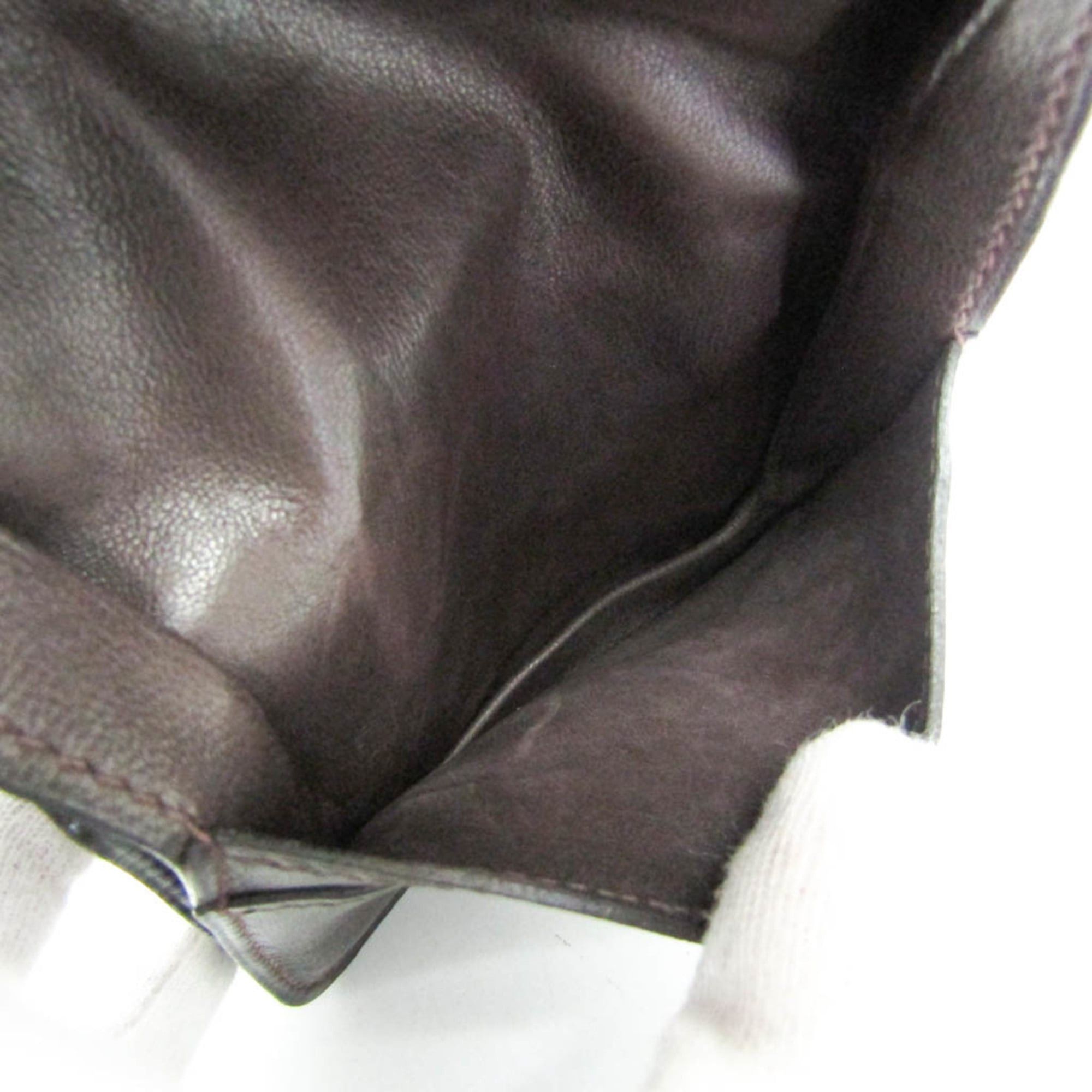 Hermes Hermes Dogon Swift Leather Card Case Dark Brown Size ONE SIZE - 4 Thumbnail