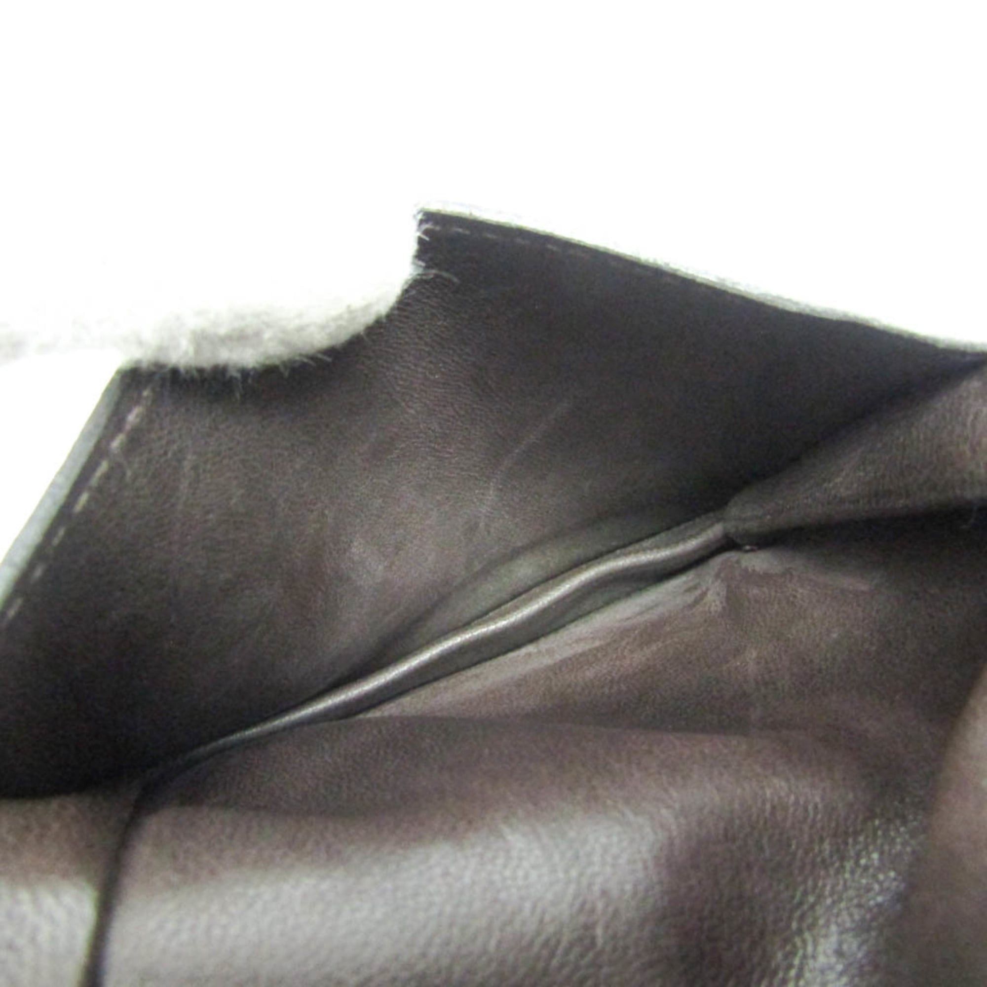 Hermes Hermes Dogon Swift Leather Card Case Dark Brown Size ONE SIZE - 13 Thumbnail