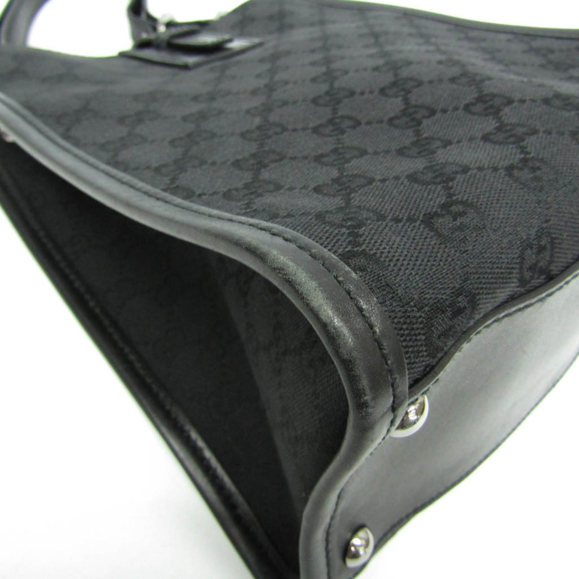 Gucci Gucci GG Canvas 110292 Women's GG Canvas Shoulder Bag Black Size ONE SIZE - 5 Thumbnail