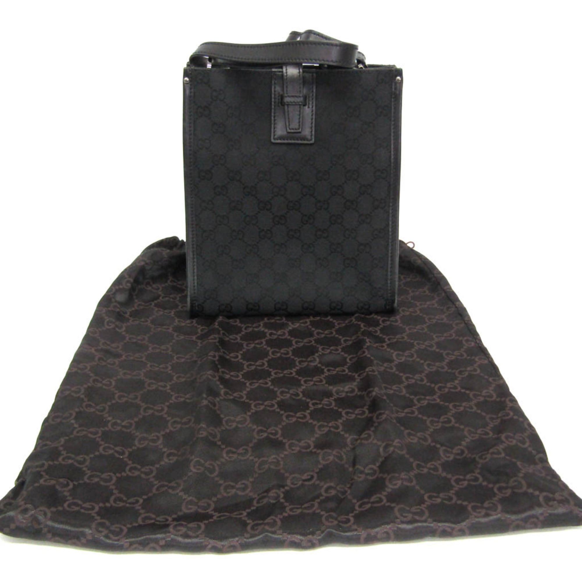 Gucci Gucci GG Canvas 110292 Women's GG Canvas Shoulder Bag Black Size ONE SIZE - 2 Thumbnail