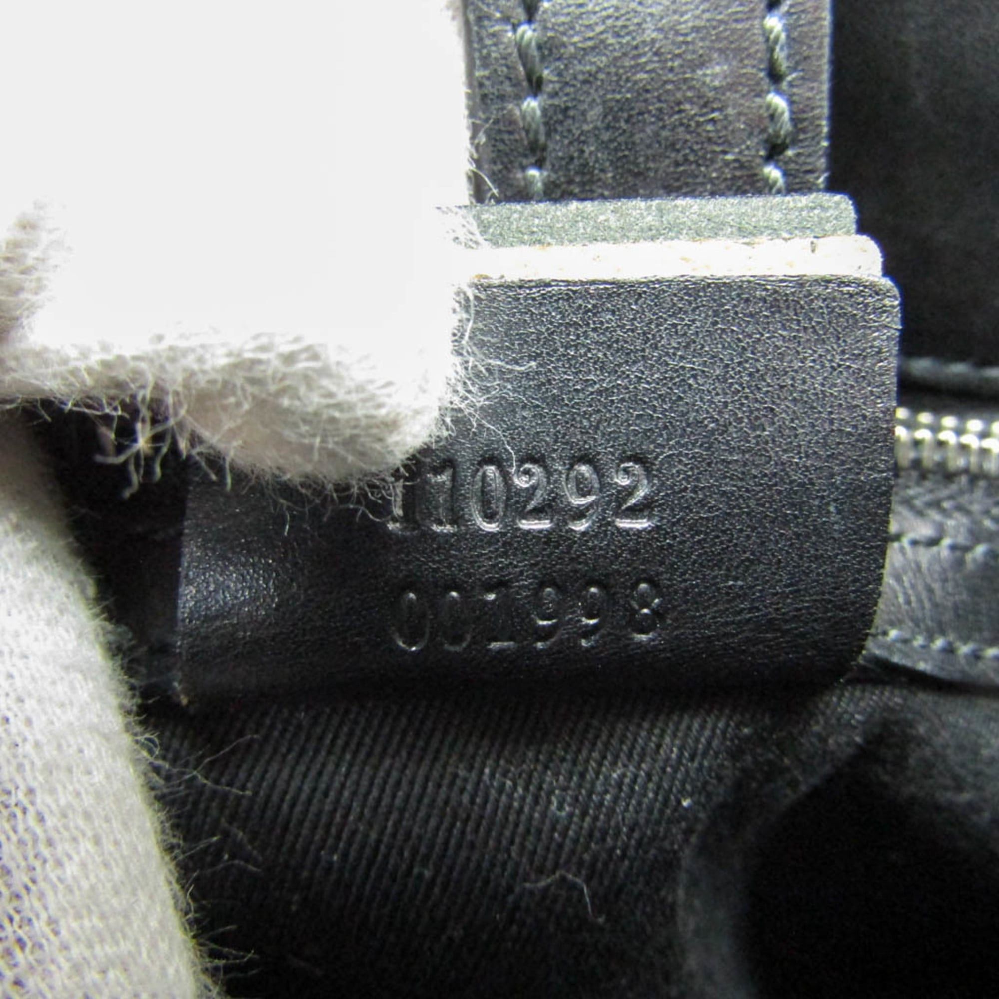 Gucci Gucci GG Canvas 110292 Women's GG Canvas Shoulder Bag Black Size ONE SIZE - 17 Thumbnail