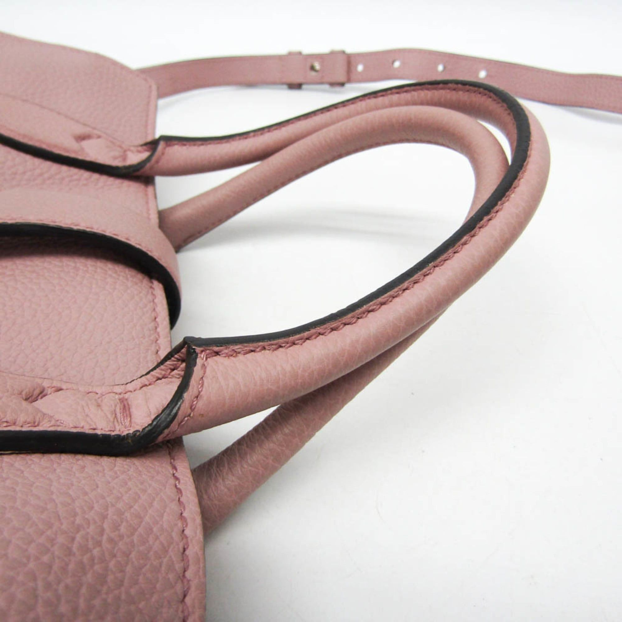 Gucci Gucci New Jackie 365460 Women's Leather Handbag,Shoulder Bag Dusty Pink Size ONE SIZE - 10 Thumbnail