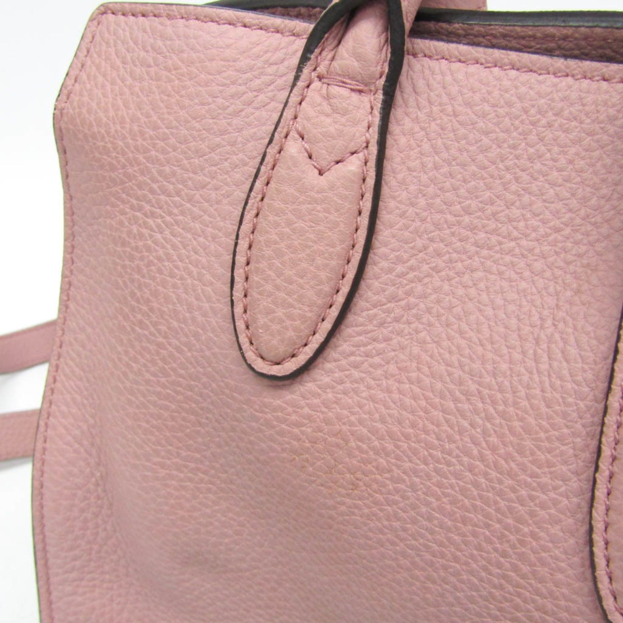 Gucci Gucci New Jackie 365460 Women's Leather Handbag,Shoulder Bag Dusty Pink Size ONE SIZE - 13 Thumbnail