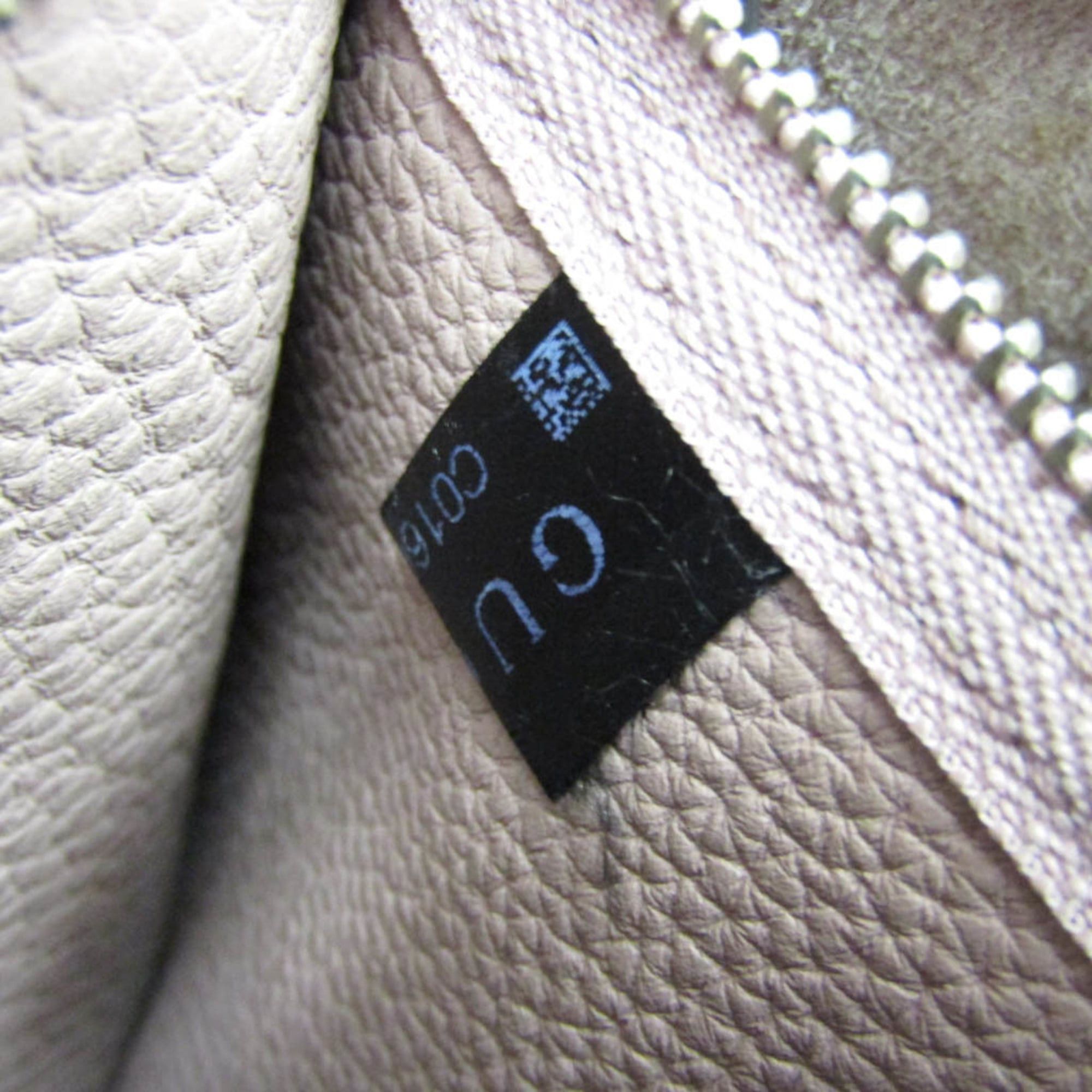 Gucci Gucci New Jackie 365460 Women's Leather Handbag,Shoulder Bag Dusty Pink Size ONE SIZE - 18 Thumbnail