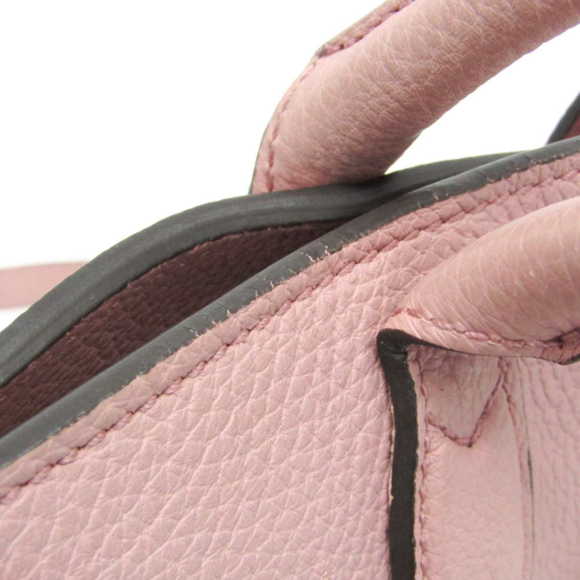 Gucci Gucci New Jackie 365460 Women's Leather Handbag,Shoulder Bag Dusty Pink Size ONE SIZE - 9 Thumbnail