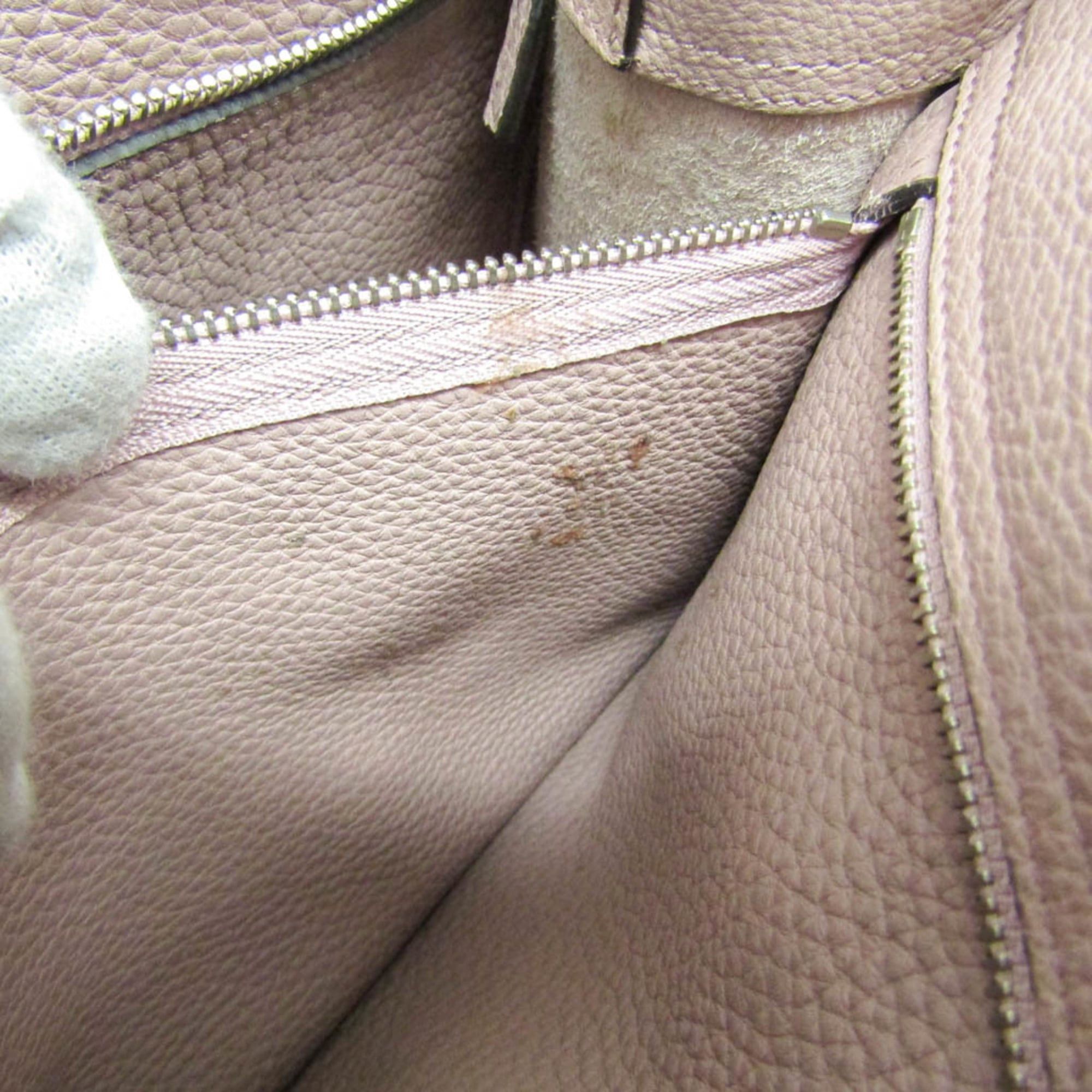 Gucci Gucci New Jackie 365460 Women's Leather Handbag,Shoulder Bag Dusty Pink Size ONE SIZE - 15 Thumbnail