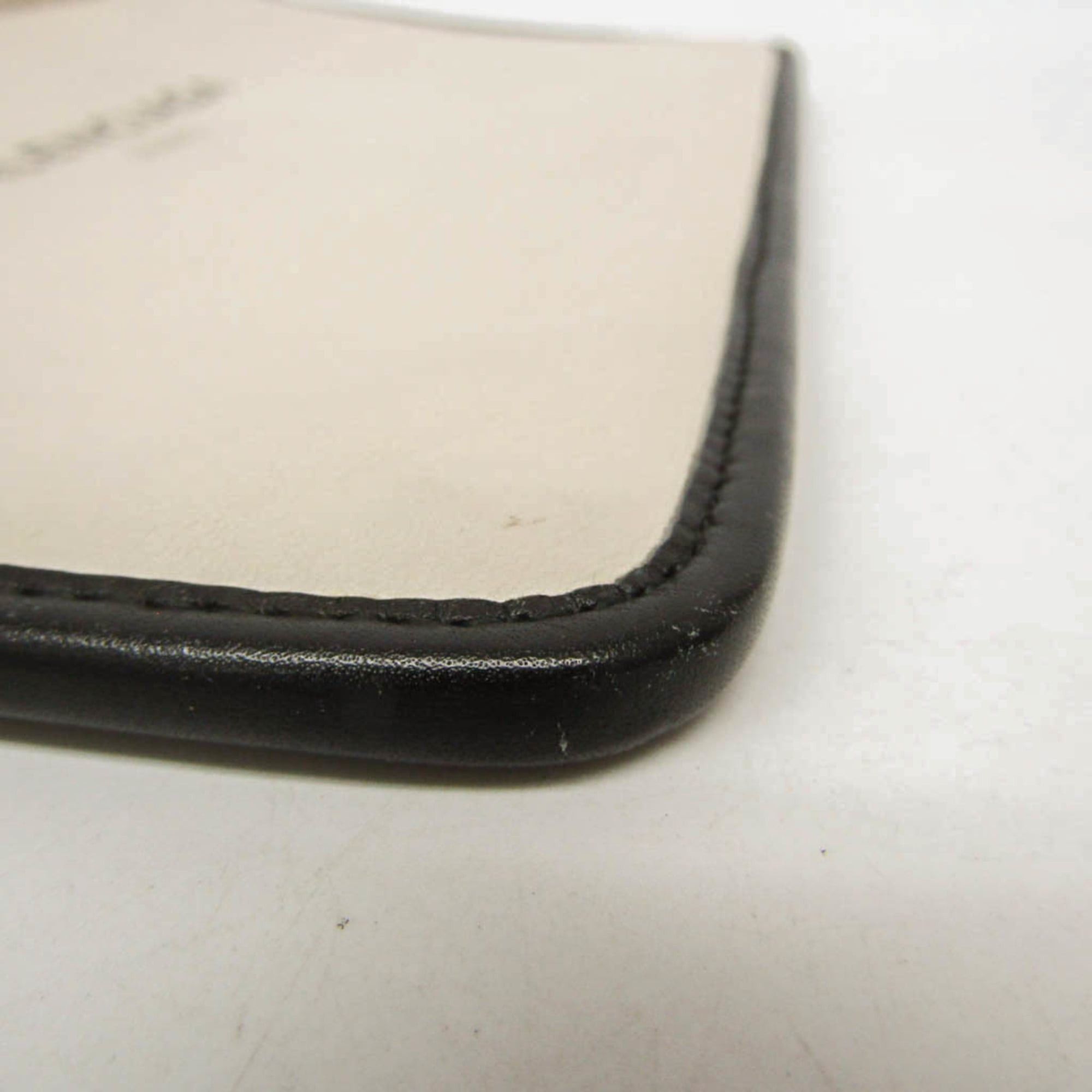 Balenciaga Balenciaga 427443 Men,Women Leather Clutch Bag Black,Off-white Size ONE SIZE - 6 Thumbnail