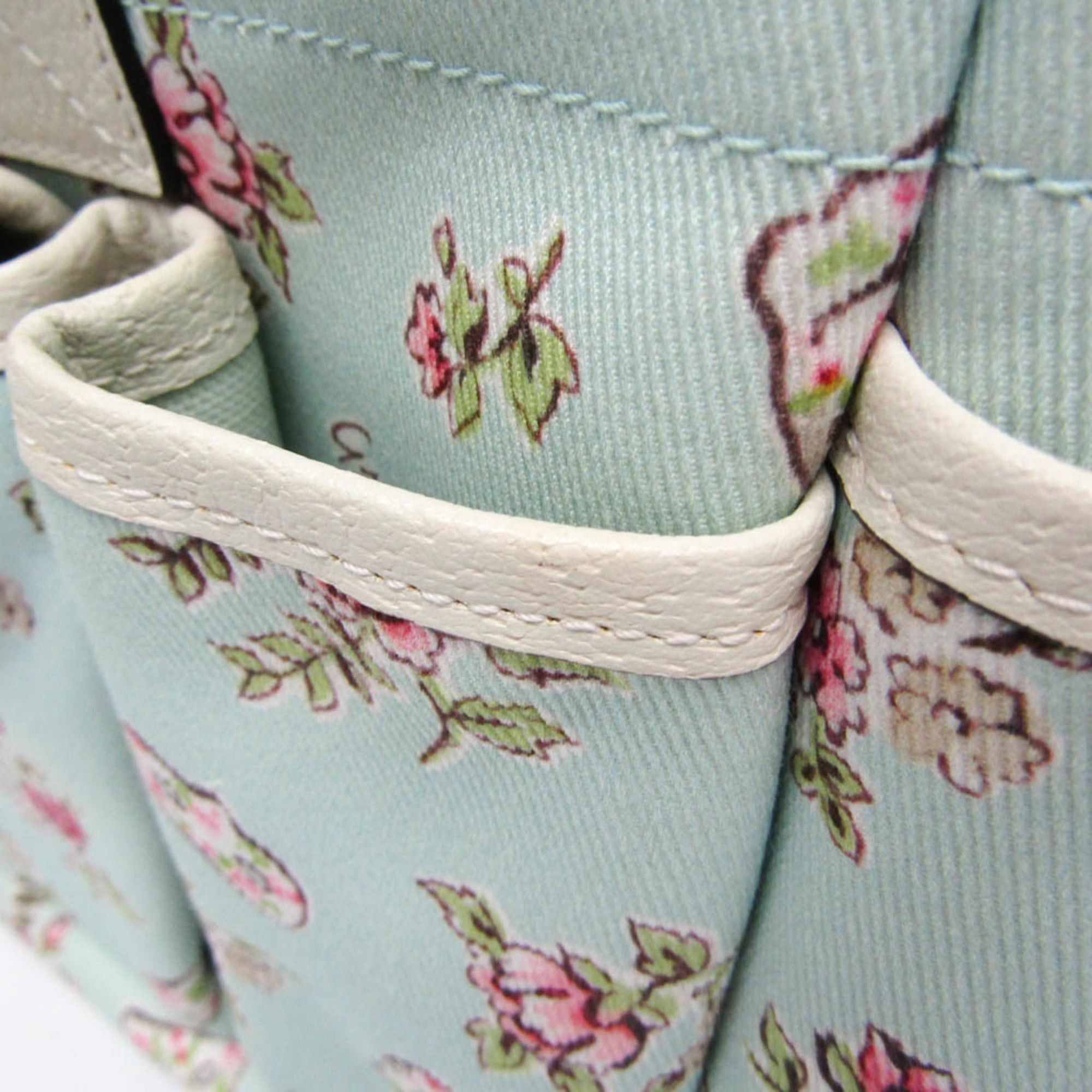 Gucci Gucci Interlocking G Children 628159 Girls' Canvas,Leather Handbag Mint Blue,Pink,White Size ONE SIZE - 8 Thumbnail