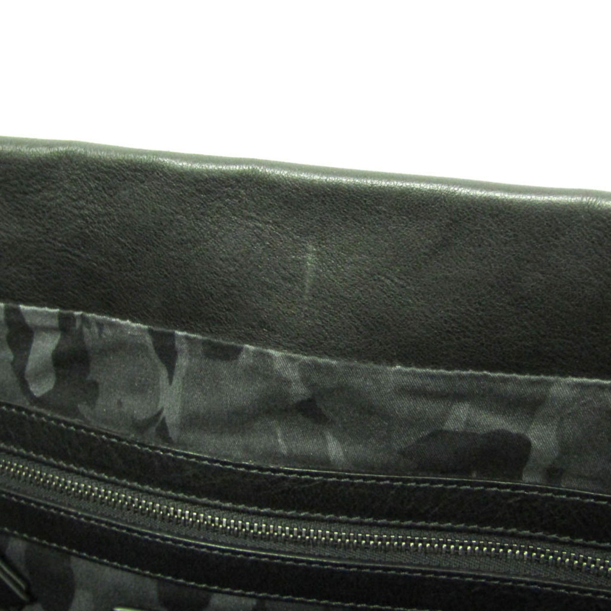 Jimmy Choo Jimmy Choo Pimlico Men,Women Leather Studded Tote Bag Black Size ONE SIZE - 13 Thumbnail