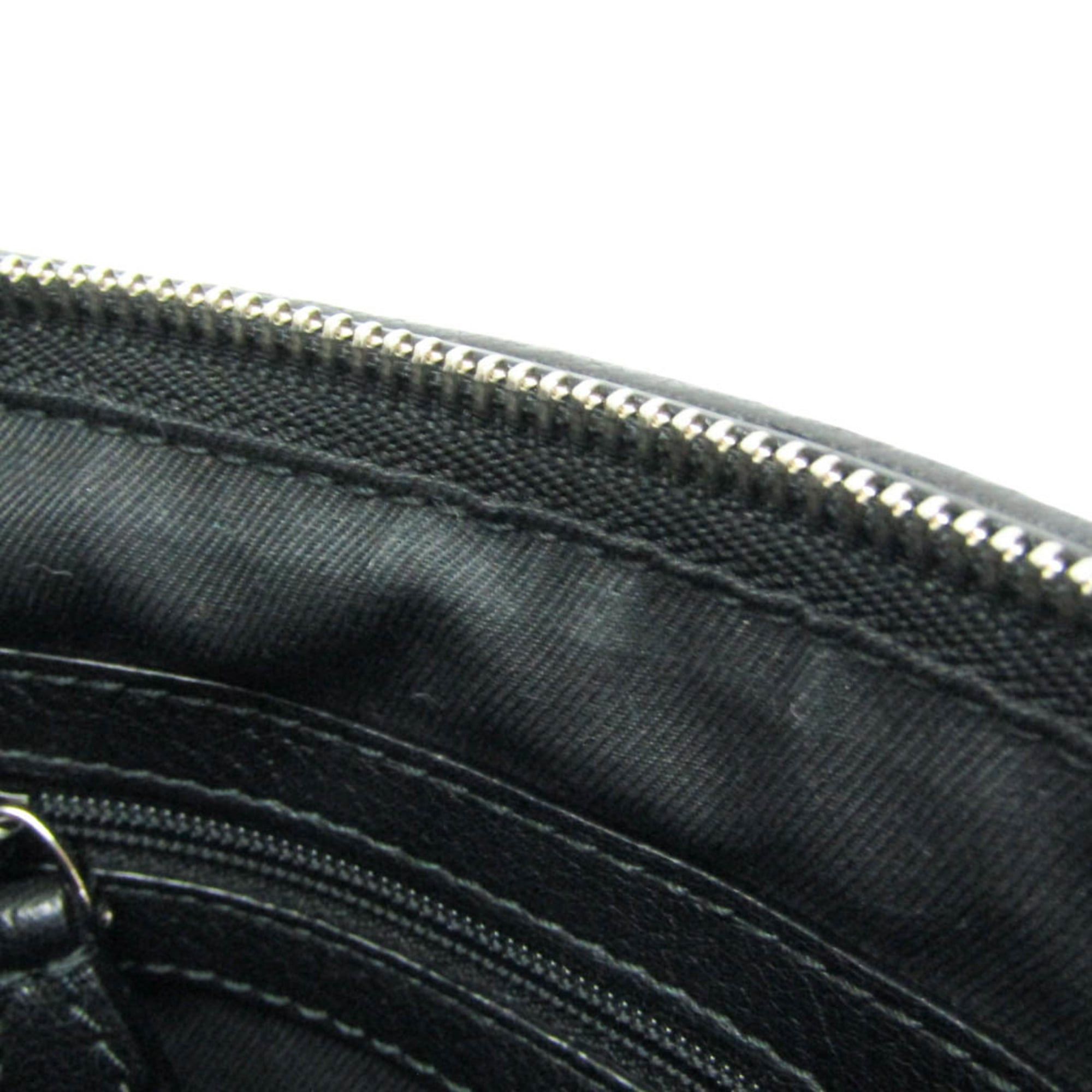 Bvlgari Bvlgari B.zero1 Women's Leather,Canvas Shoulder Bag Black Size ONE SIZE - 11 Thumbnail