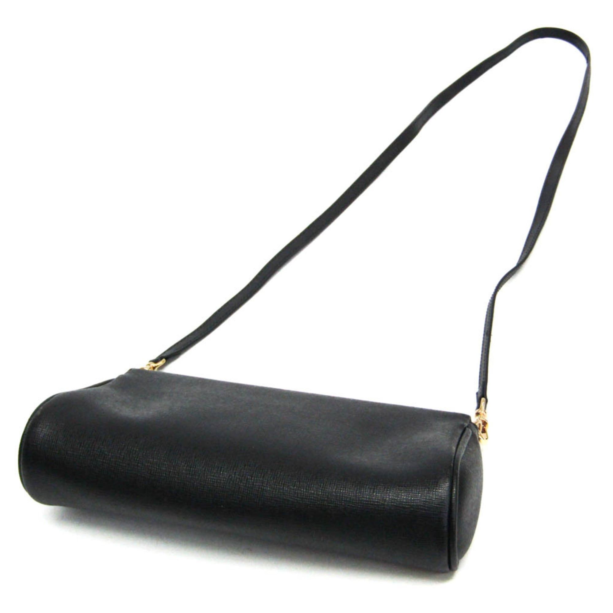 Fendi Fendi Mini Pouch 8M0327 Women's Leather Pouch,Shoulder Bag Black Size ONE SIZE - 2 Thumbnail