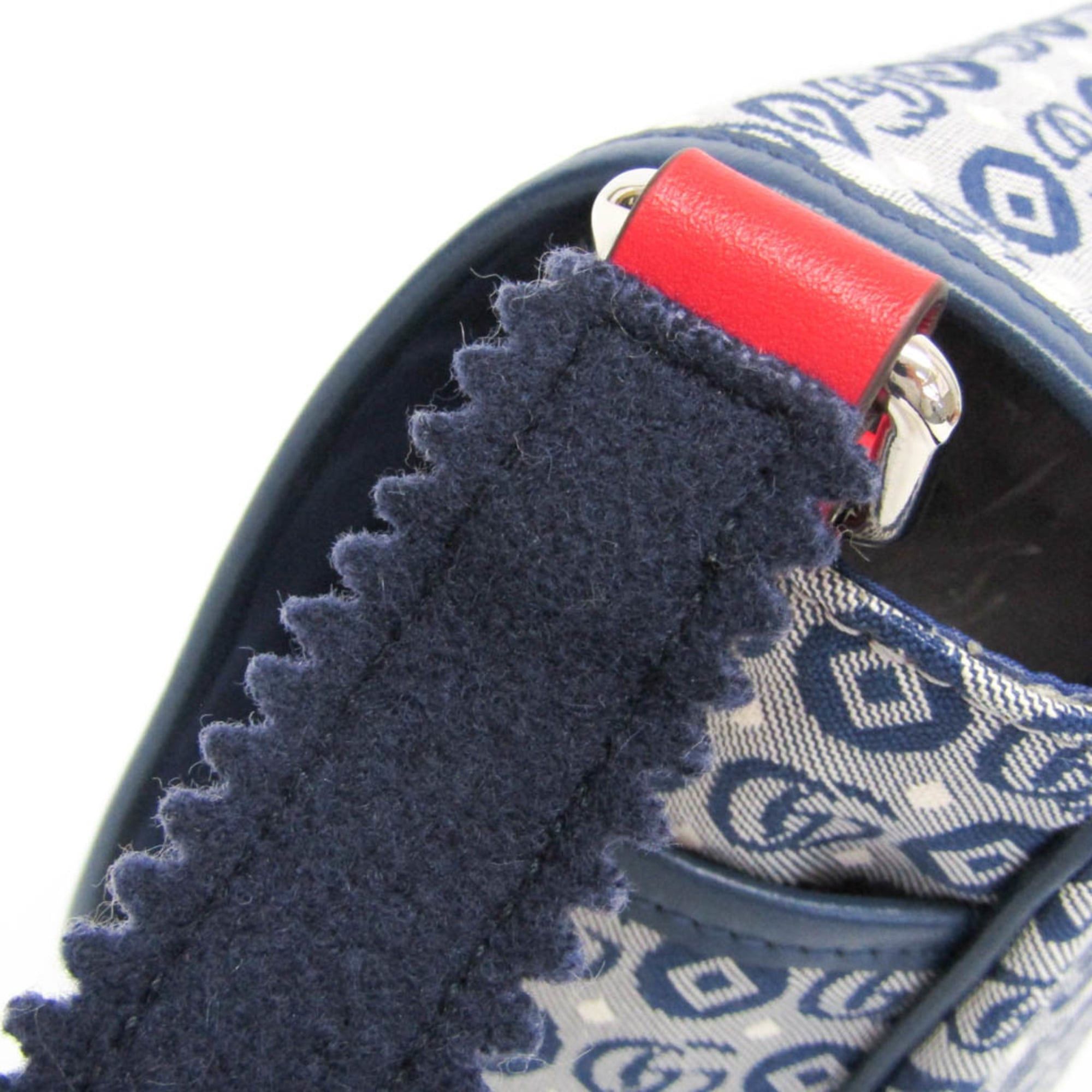 Gucci Gucci Children Interlocking G 664143 Boys,Girls Canvas,Leather Shoulder Bag Blue,Red Color Size ONE SIZE - 9 Thumbnail
