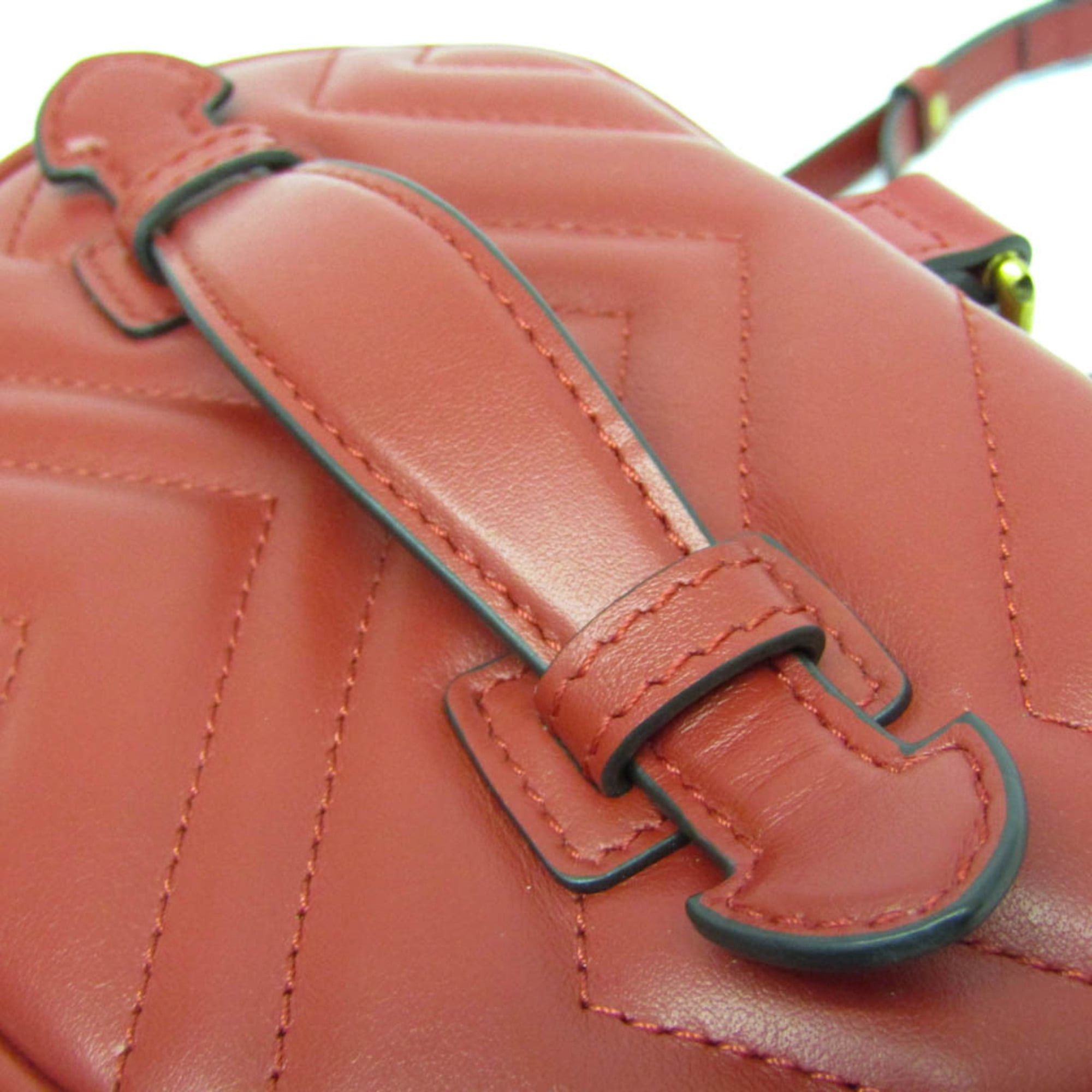 Gucci Gucci GG Marmont Quilting 598594 Women's Leather Backpack Red Color Size ONE SIZE - 7 Thumbnail