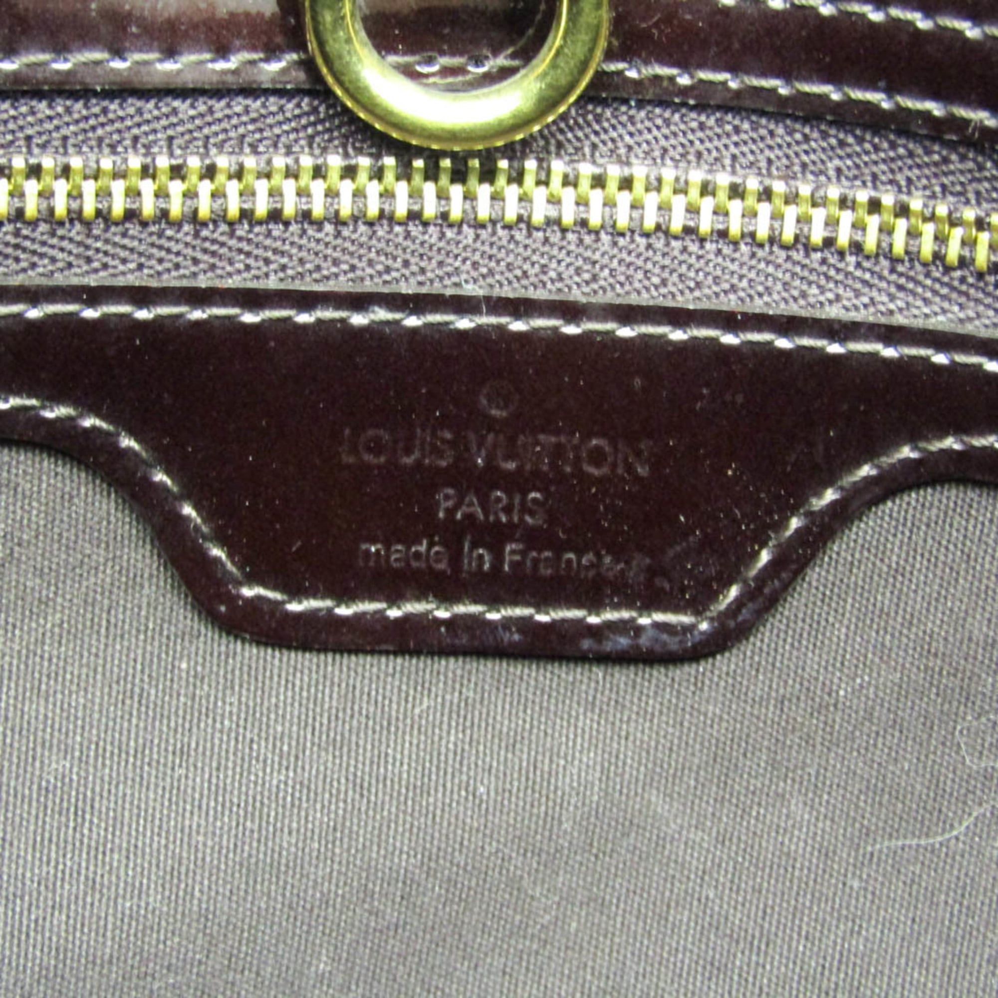Louis Vuitton Louis Vuitton Monogram Vernis Wilshire PM M93641 Women's Handbag Amarante Size ONE SIZE - 13 Thumbnail