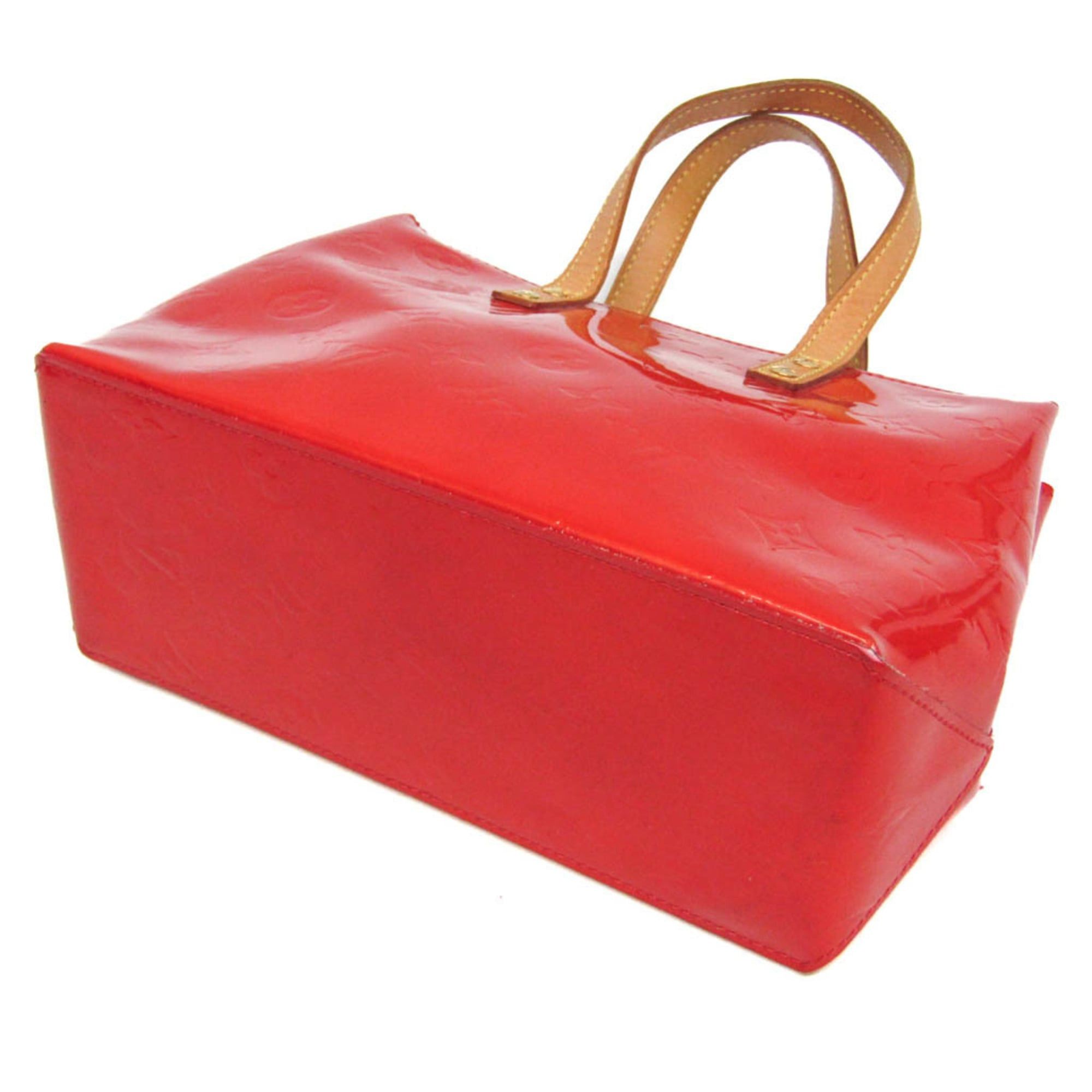 Louis Vuitton Louis Vuitton Monogram Vernis Reade PM M91088 Women's Handbag Rouge Size ONE SIZE - 2 Thumbnail
