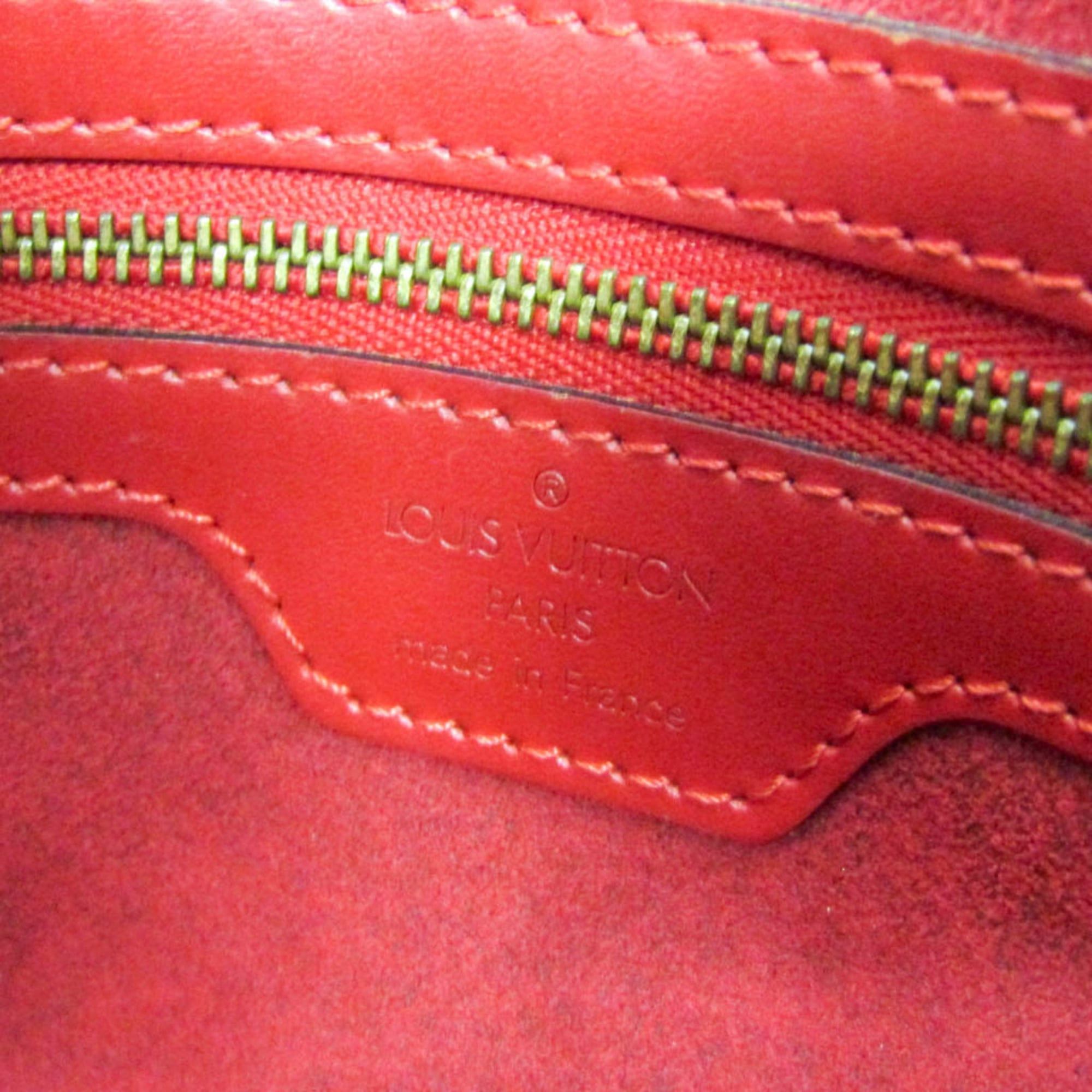 Louis Vuitton Louis Vuitton Epi Lussac M52287 Women's Shoulder Bag Castilian Red Size ONE SIZE - 19 Thumbnail