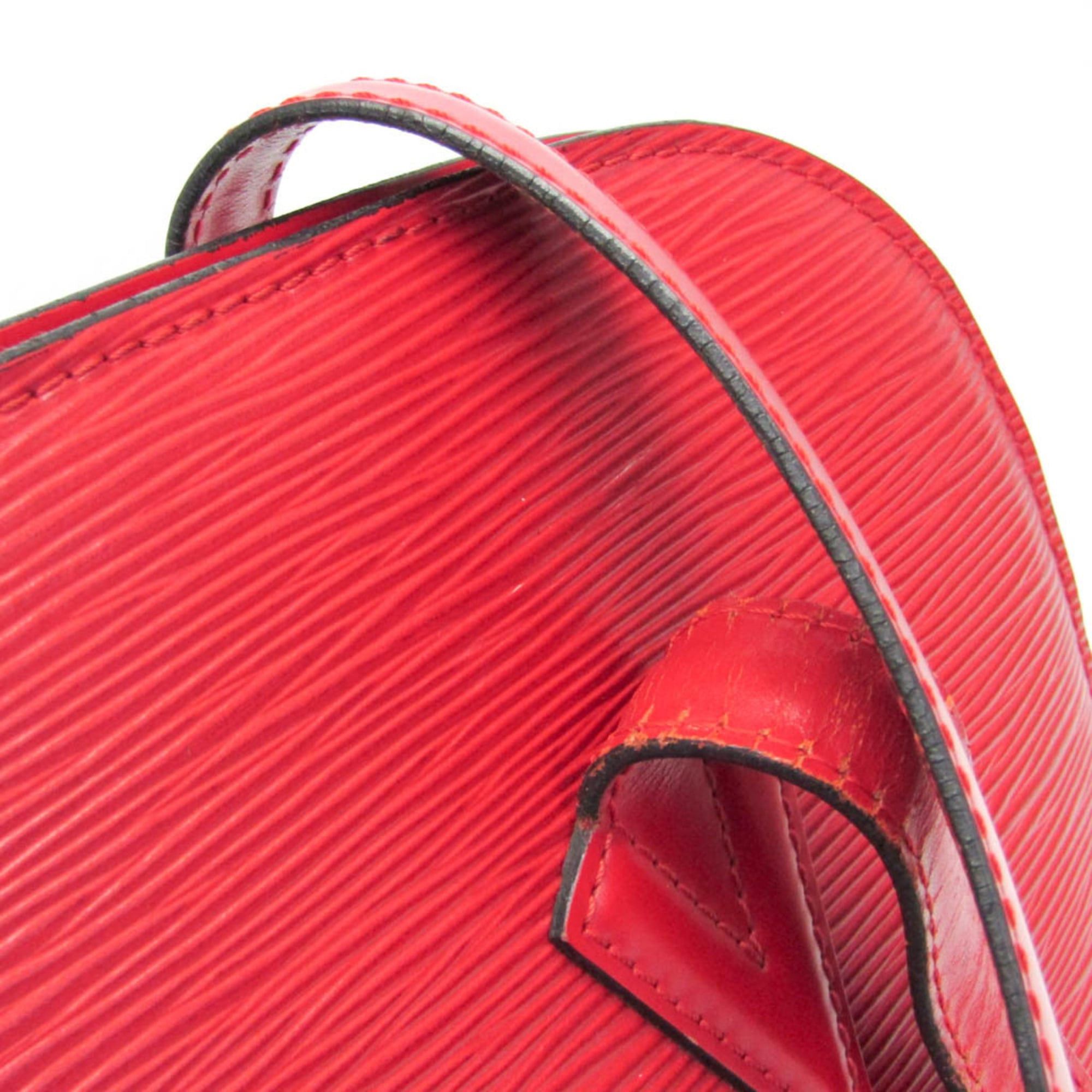 Louis Vuitton Louis Vuitton Epi Lussac M52287 Women's Shoulder Bag Castilian Red Size ONE SIZE - 12 Thumbnail