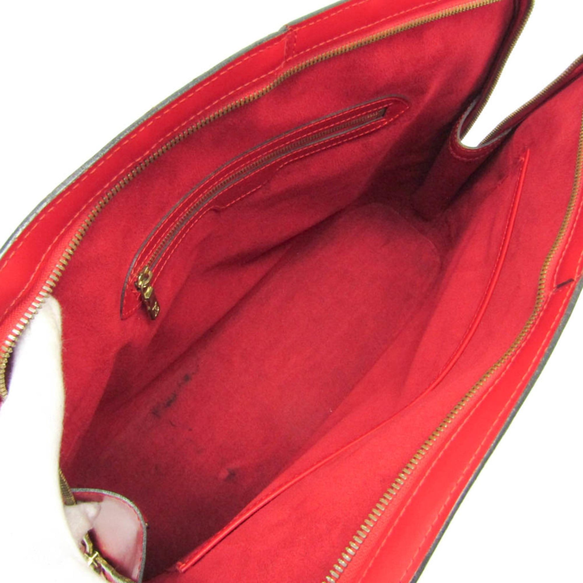 Louis Vuitton Louis Vuitton Epi Lussac M52287 Women's Shoulder Bag Castilian Red Size ONE SIZE - 3 Thumbnail
