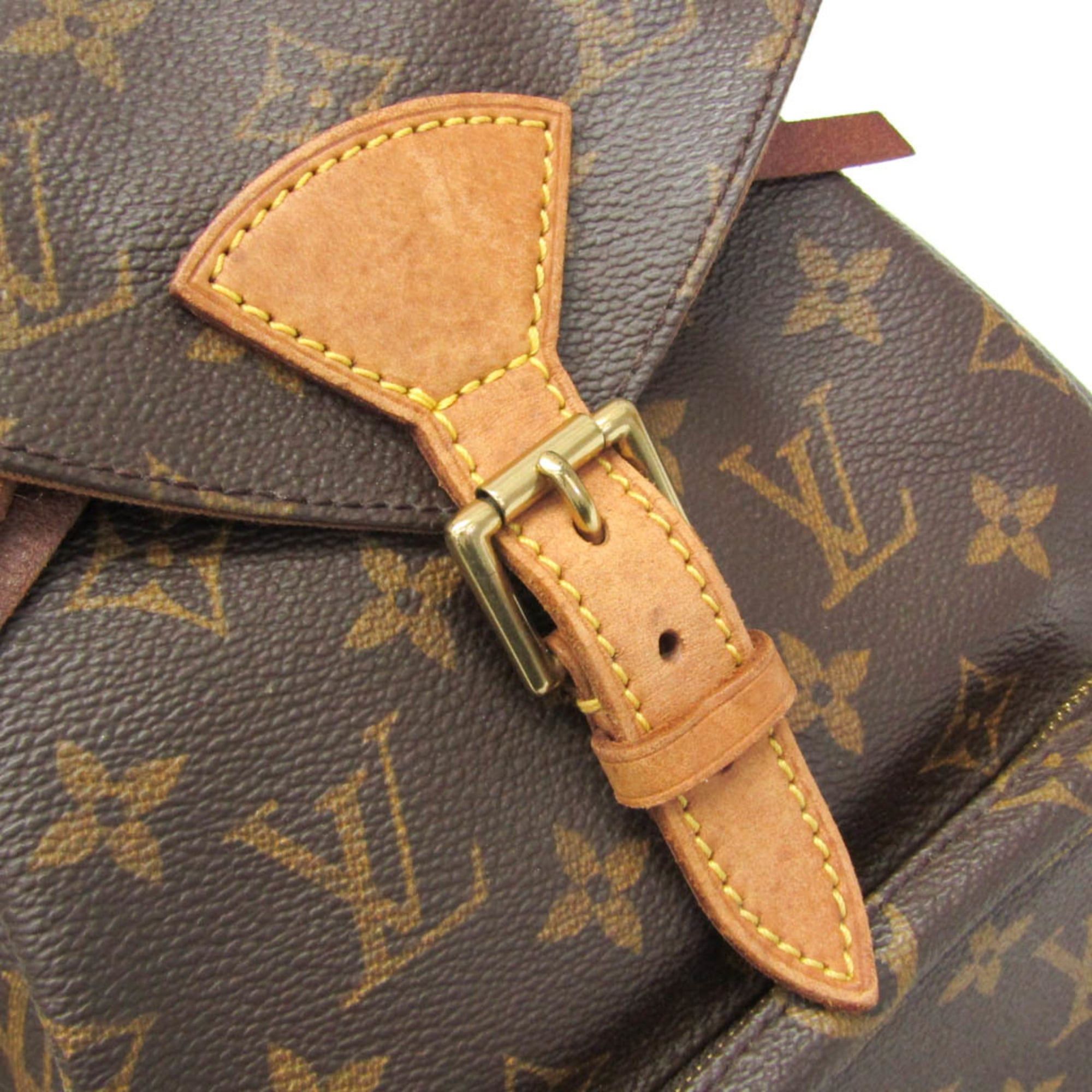 Louis Vuitton Louis Vuitton Monogram Montsouris MM M51136 Women's Backpack Brown Size ONE SIZE - 10 Thumbnail